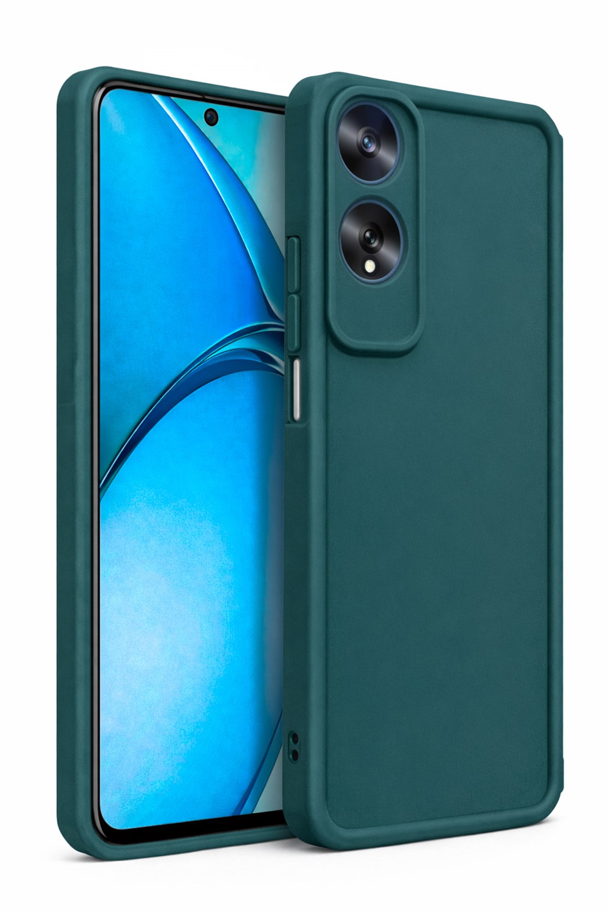 Oppo A60 4G Kılıf – Kamera Çıkıntılı – Mat Silikon Telefon Kılıfı
