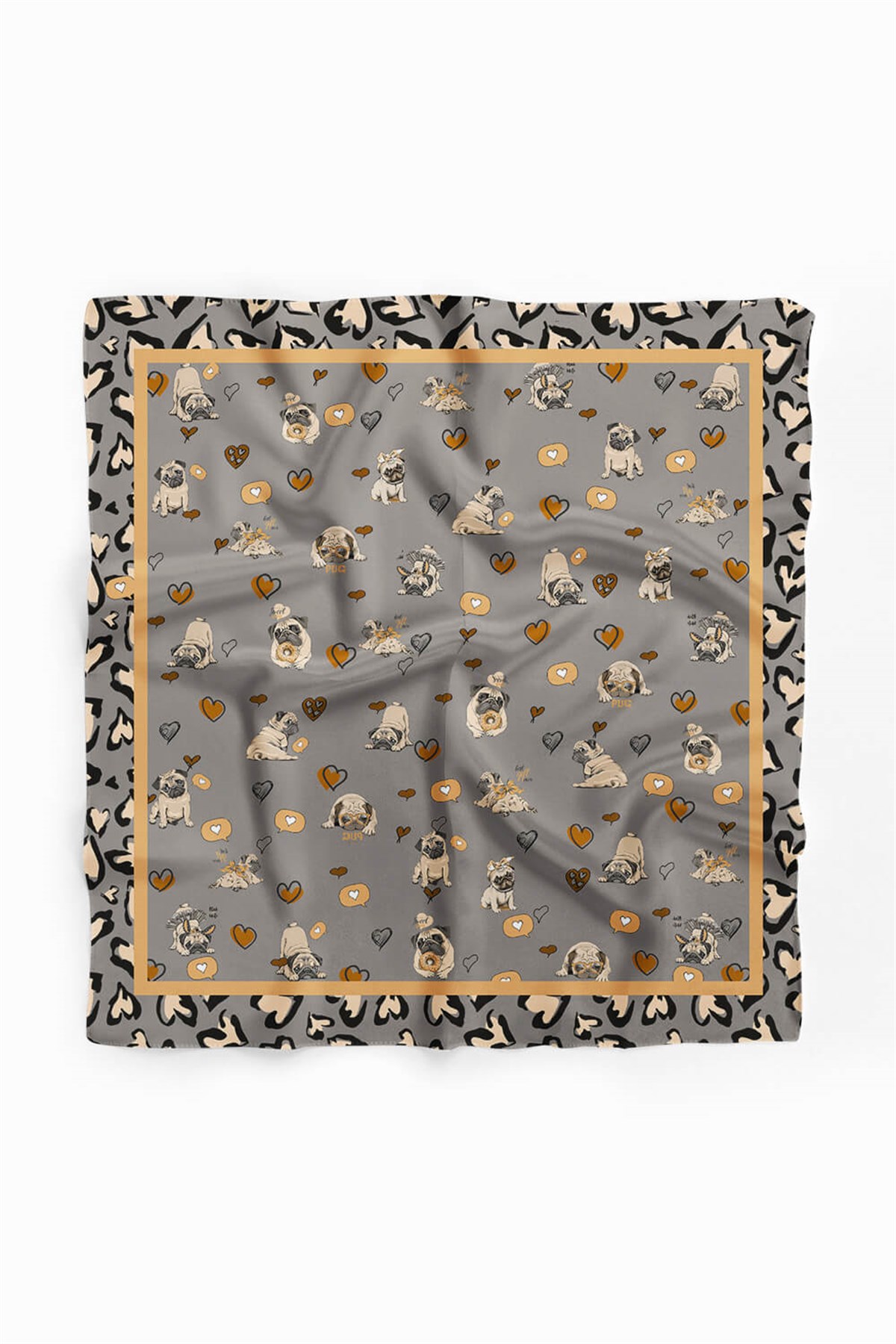 Violla Y89 KADIN DESENLİ YEŞİL BANDANA