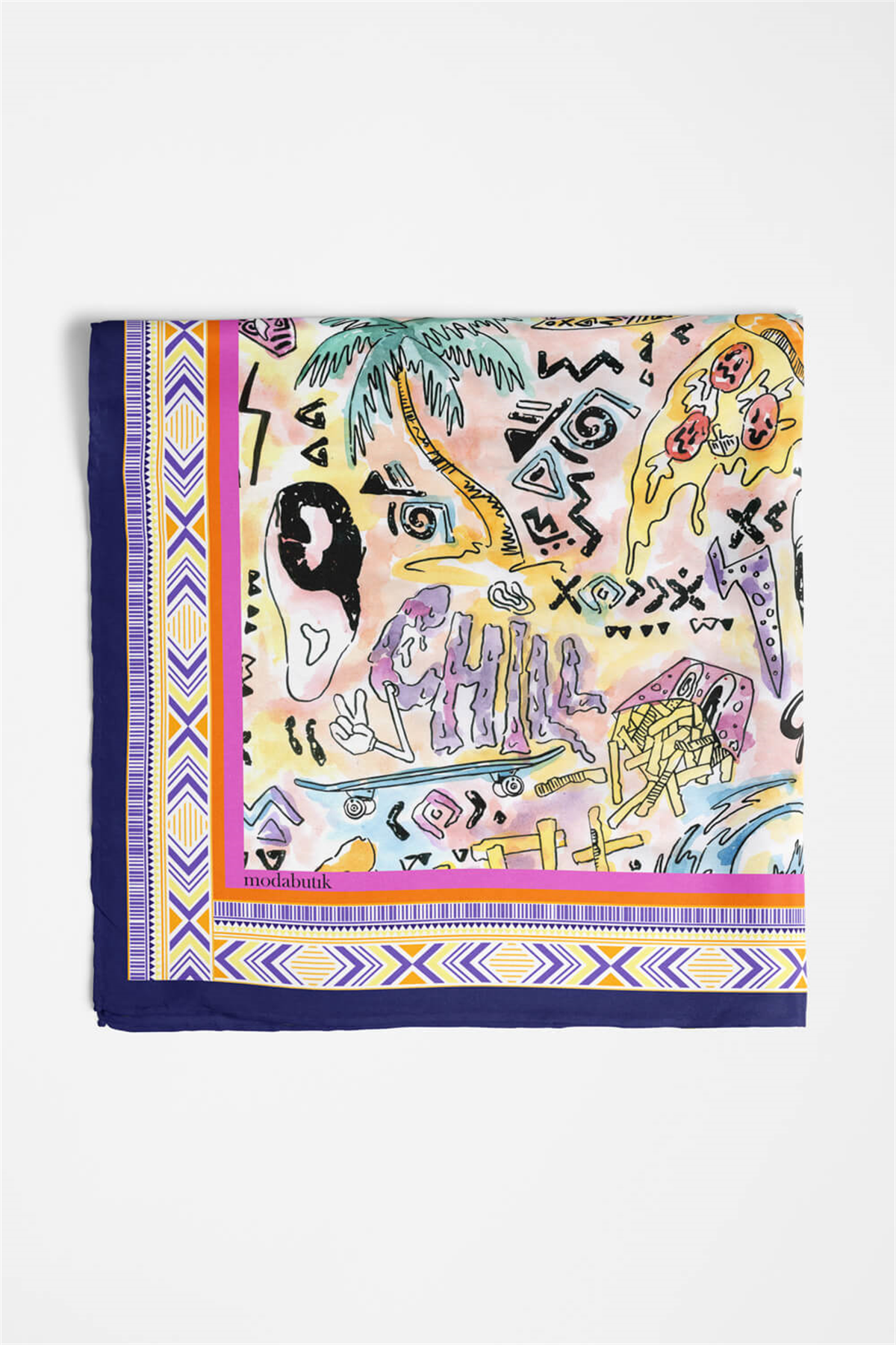 H15 KADIN DESEN BANDANA DG-342