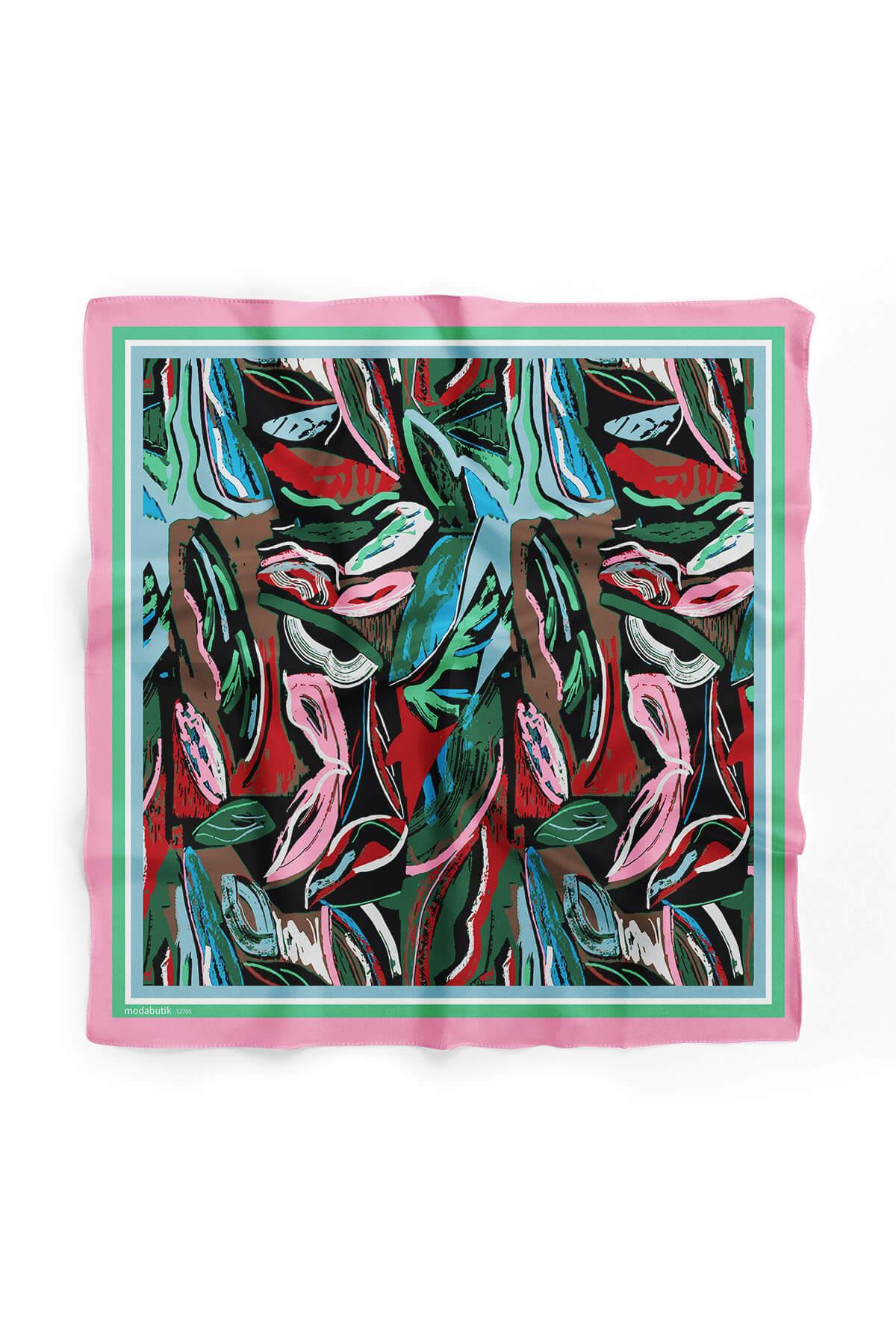 B113 COLOUFUL ORIANTAL BANDANA