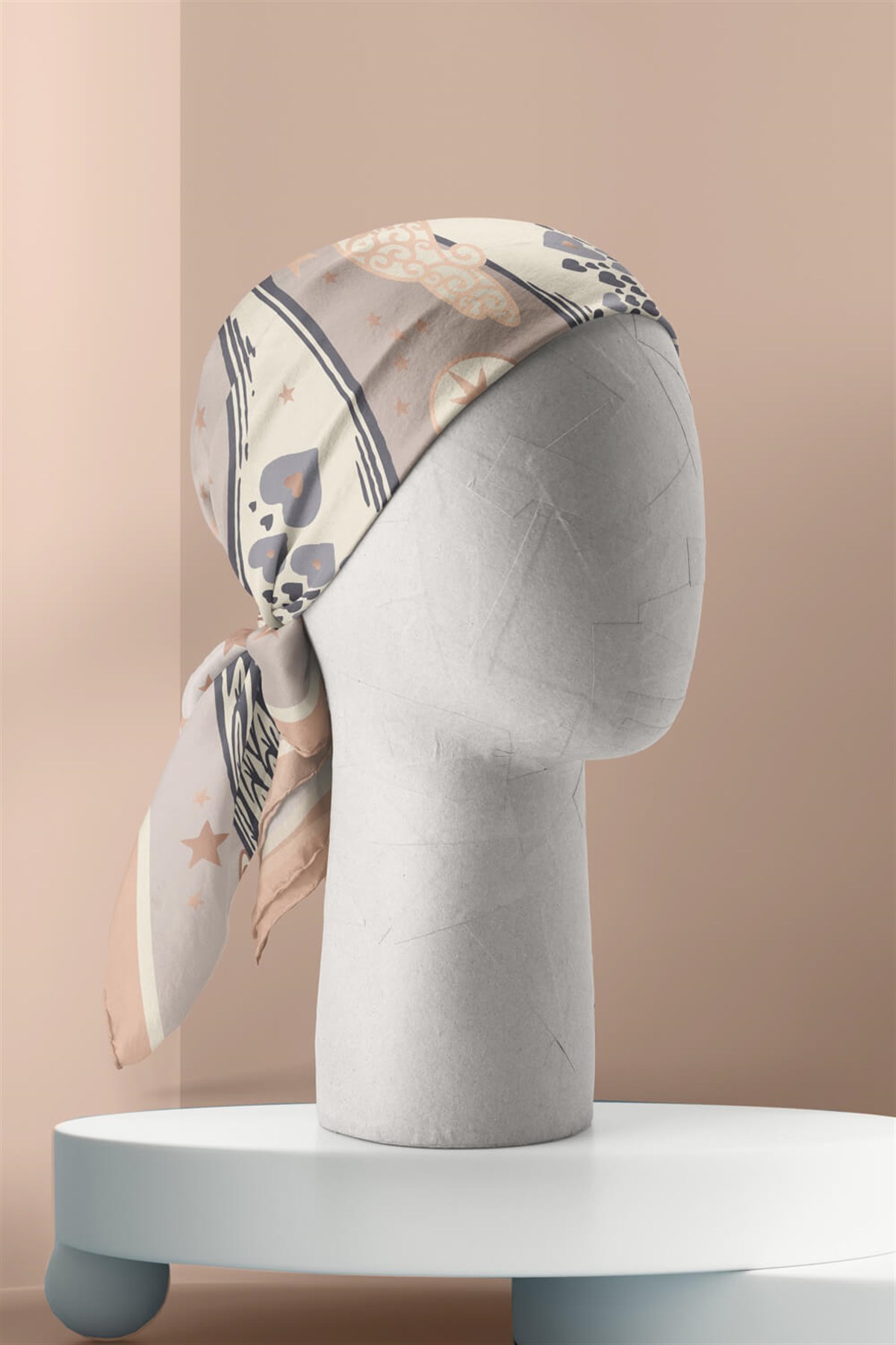 Violla Unicorn Desenli Bandana