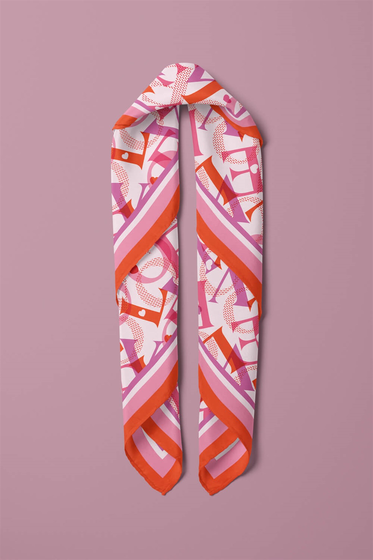 Violla B50 LOVE TASARIM BANDANA