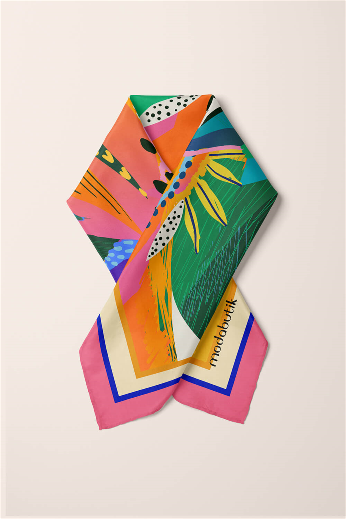 Modabutik Karışık Desenli Bandana