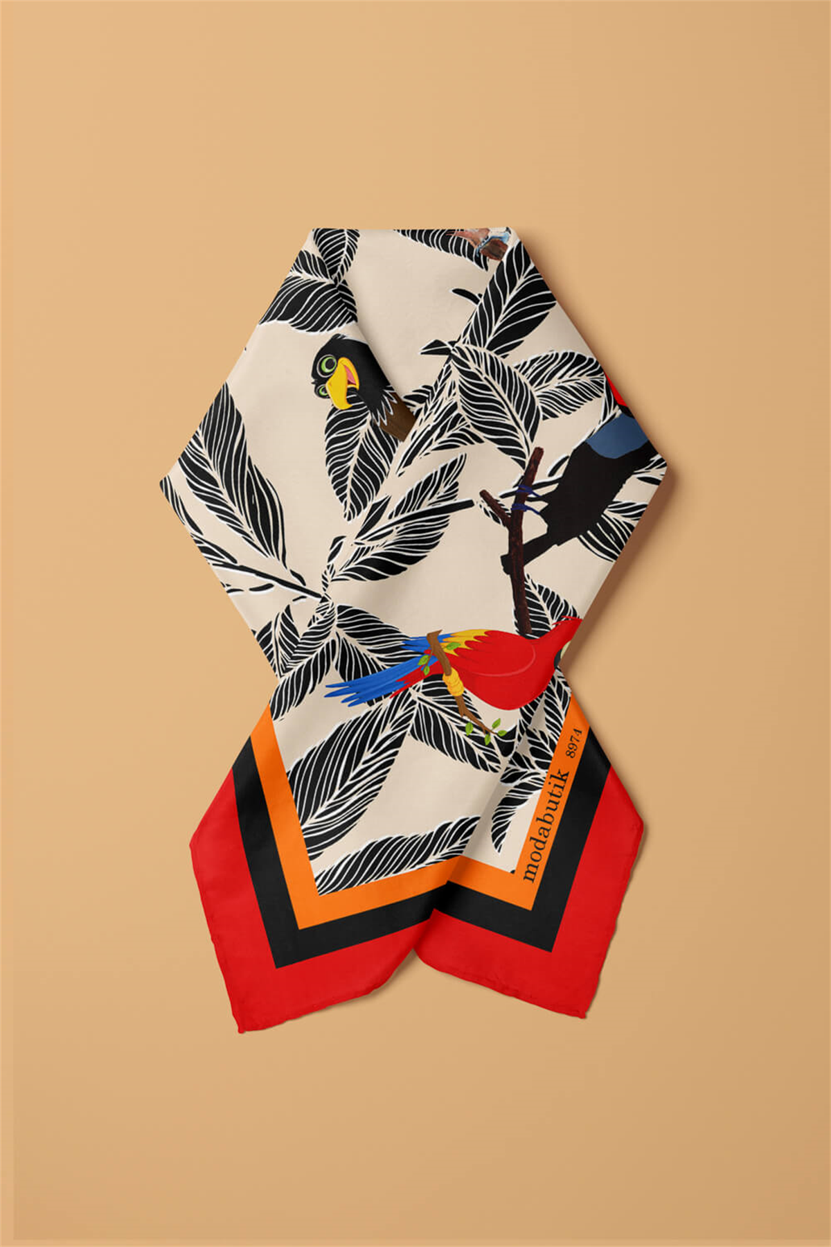 D27 KADIN DESENLİ BANDANA