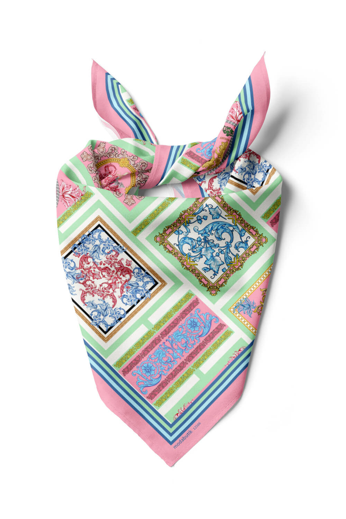 BAROK TASARIMLI BANDANA