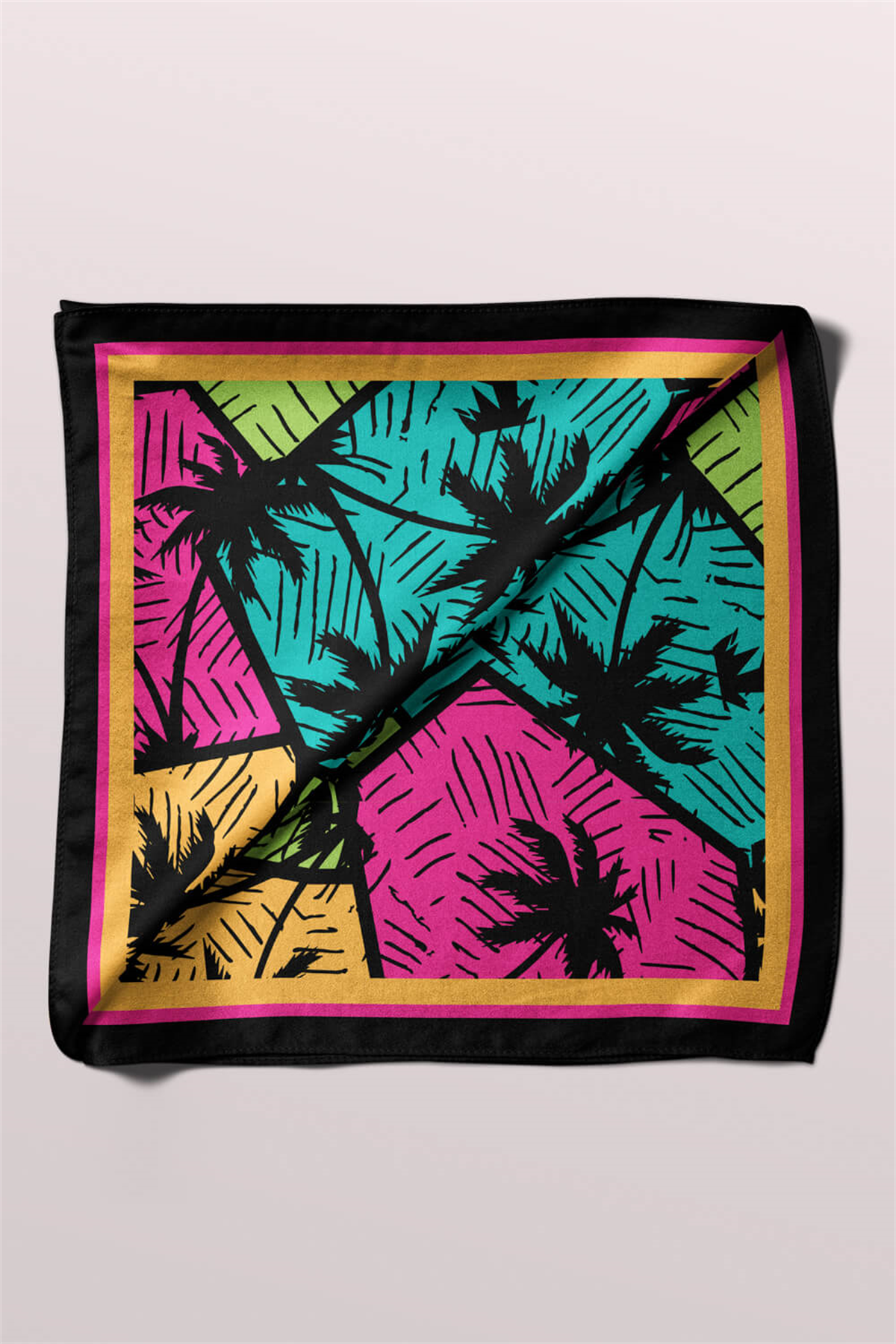 G56 Modabutik Palmiye Desenli Bandana