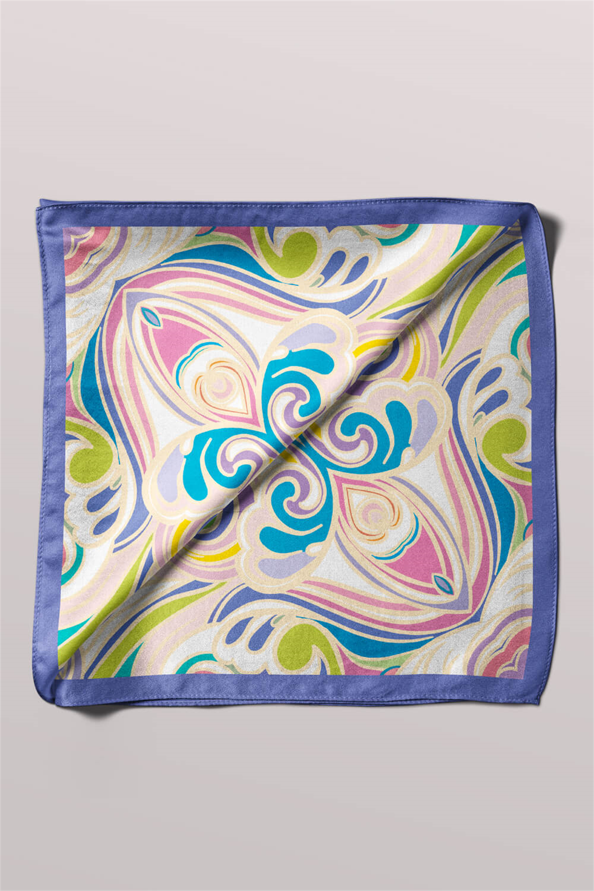 B95 Modabutik geometrik Desenli Bandana