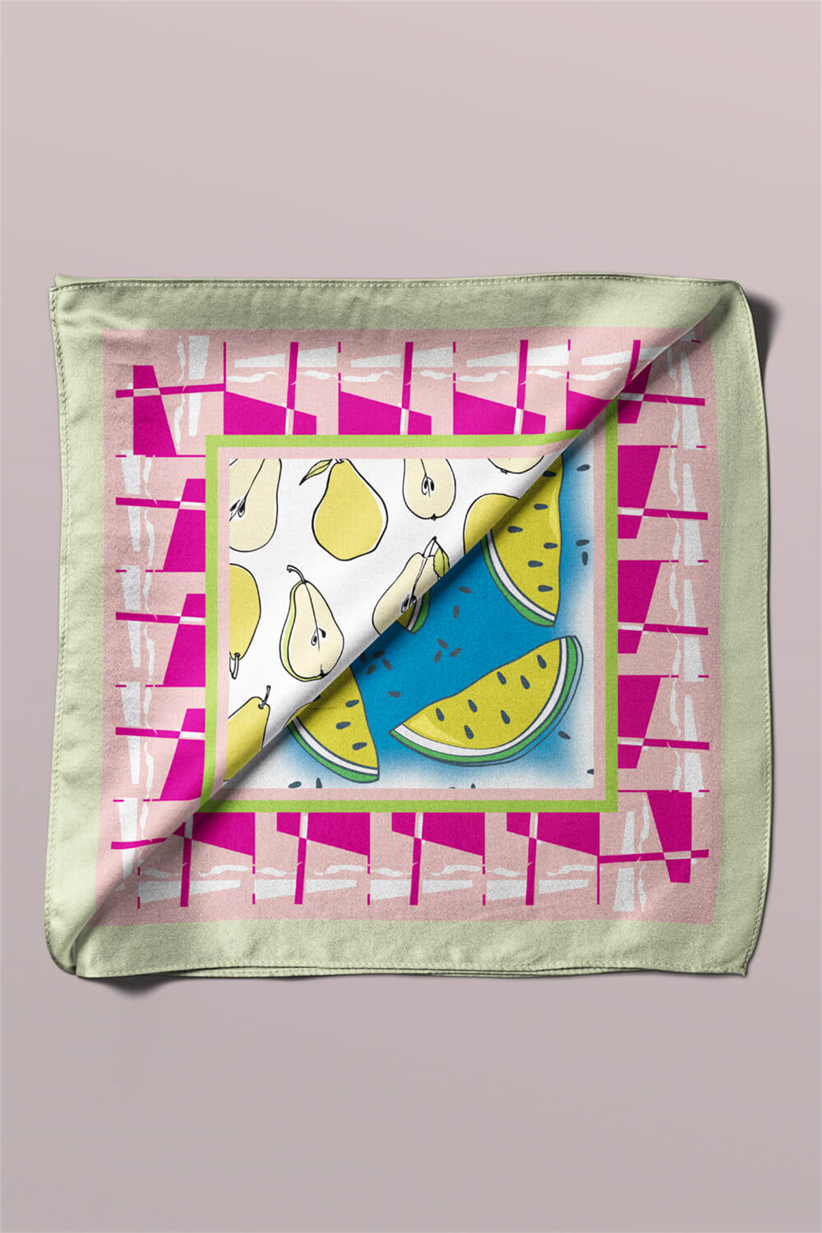 Z83 CLORFUL FRUIT TASARIM BANDANA