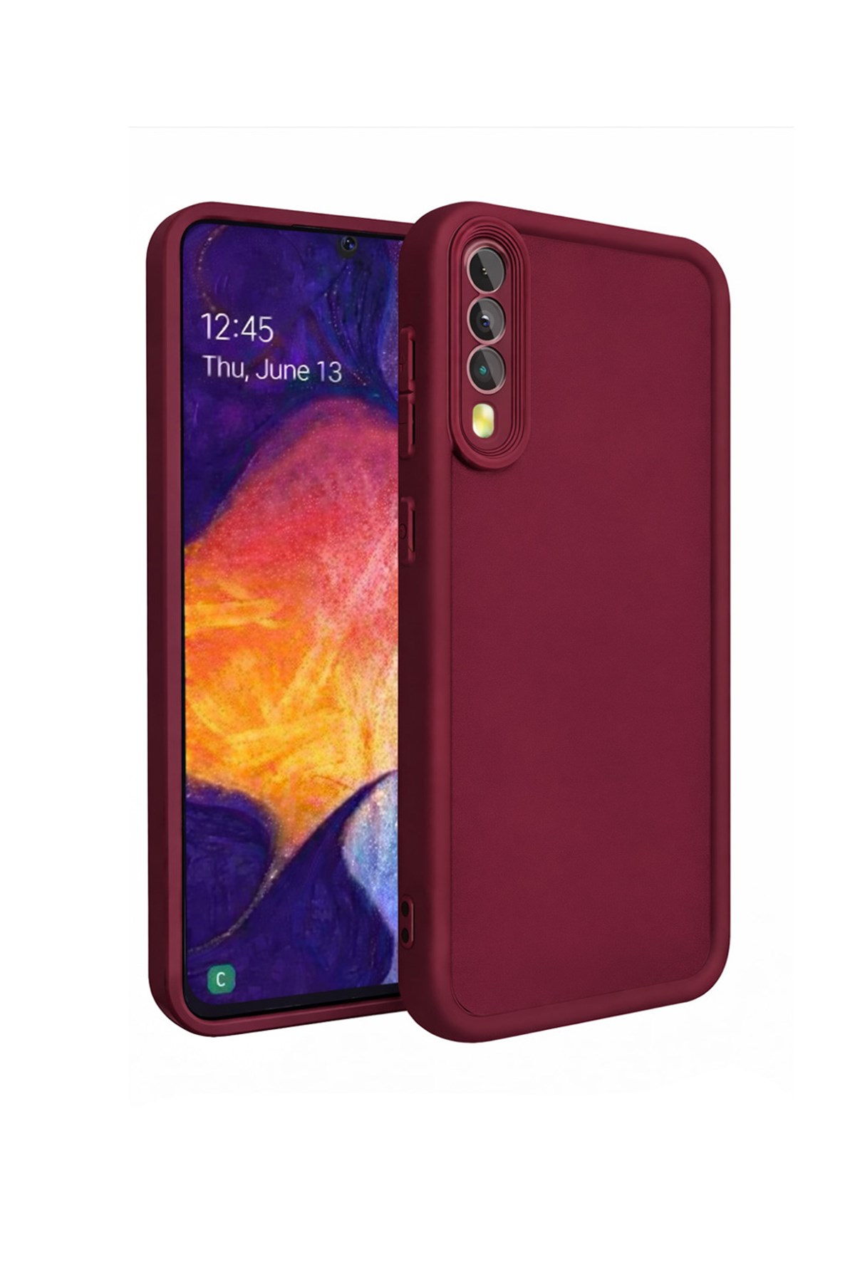 Samsung Galaxy A50 VE GALAXY A50S VE GALAXY A30S Uyumlu Kamera Çıkıntılı Mat Silikon Telefon Kılıfı