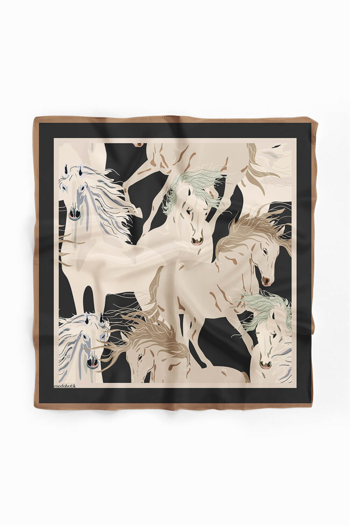 Modabutik At Desenli Bandana