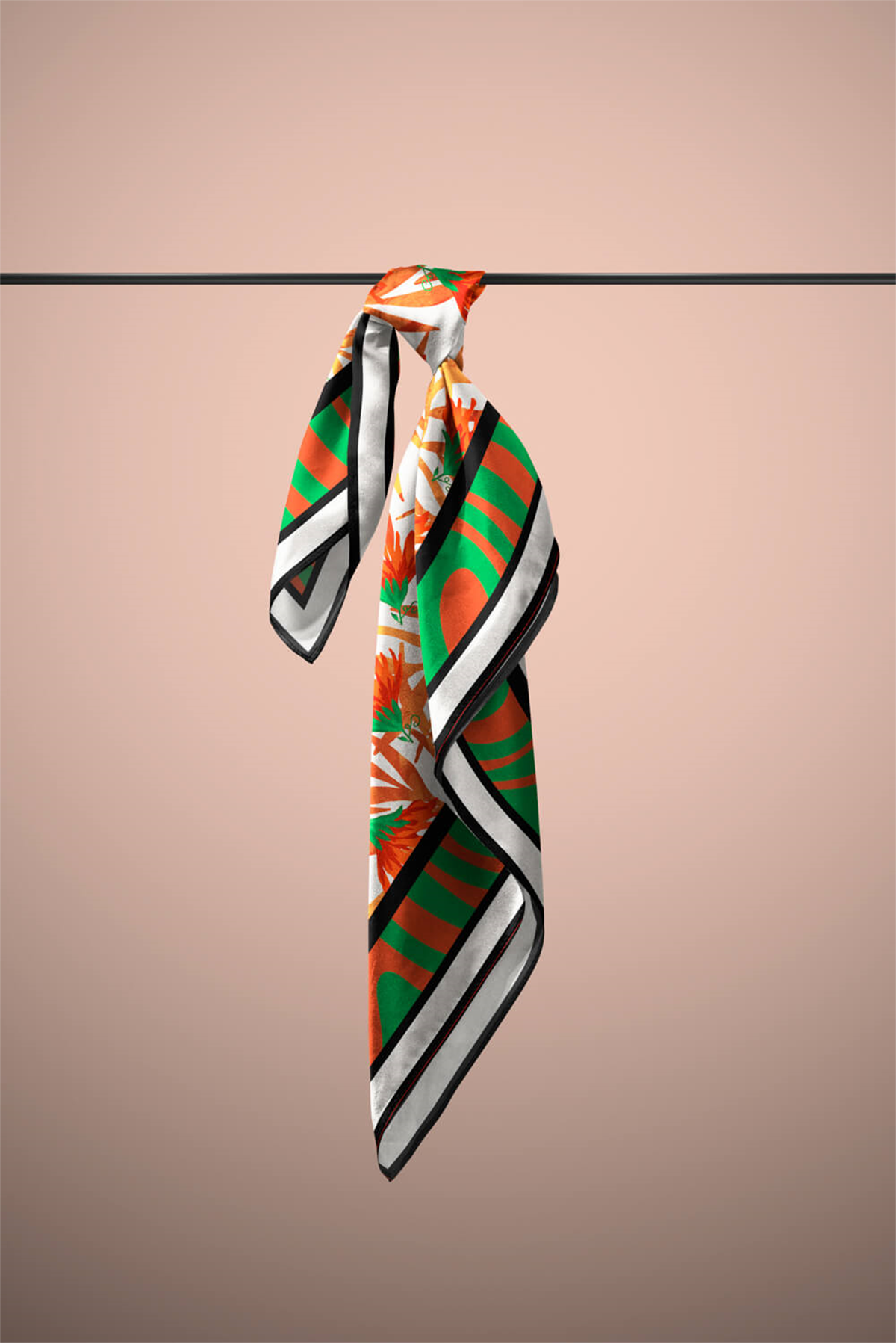 Z79 MODERN ABSTRACK BANDANA DG12396