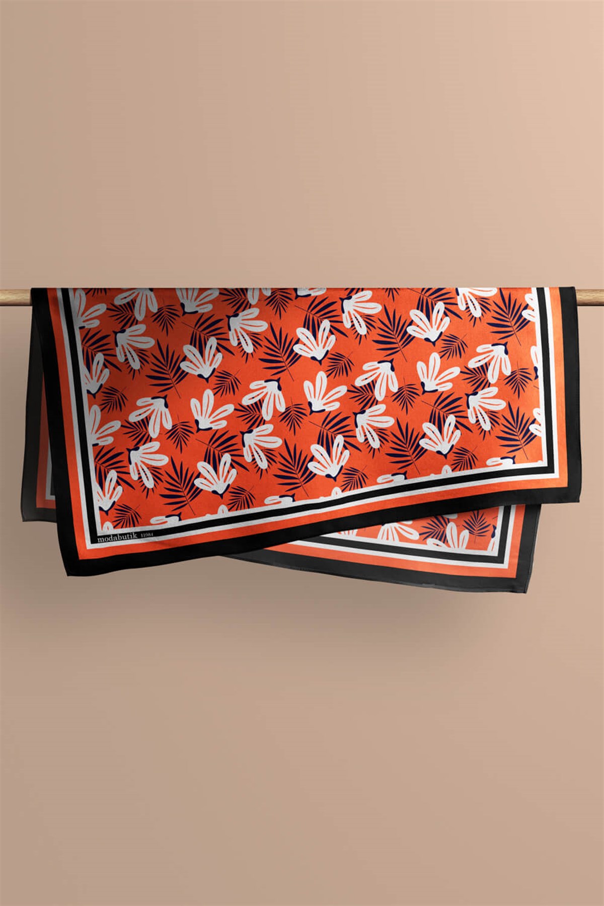 Violla F66 MODERN FLOWERS TASARIMLI BANDANA  DG11984