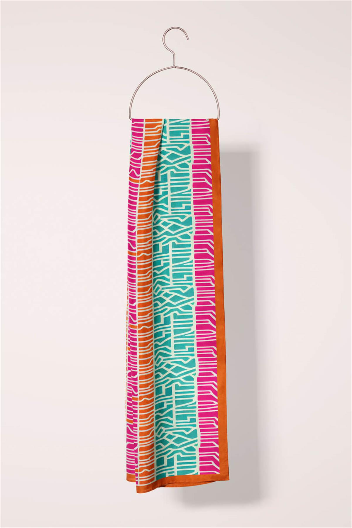 Modabutik Geometri Desenli Fular