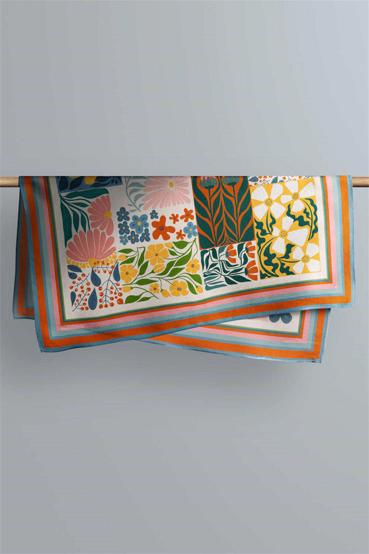 A92 MODERN FLOWERS BANDANA(DG11958)