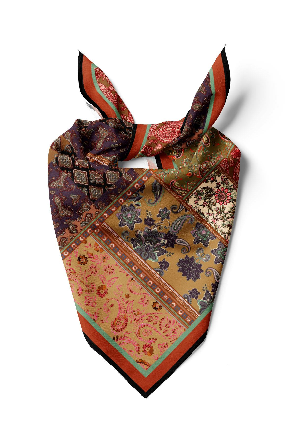 ETNIK ŞALLI BANDANA DG12175