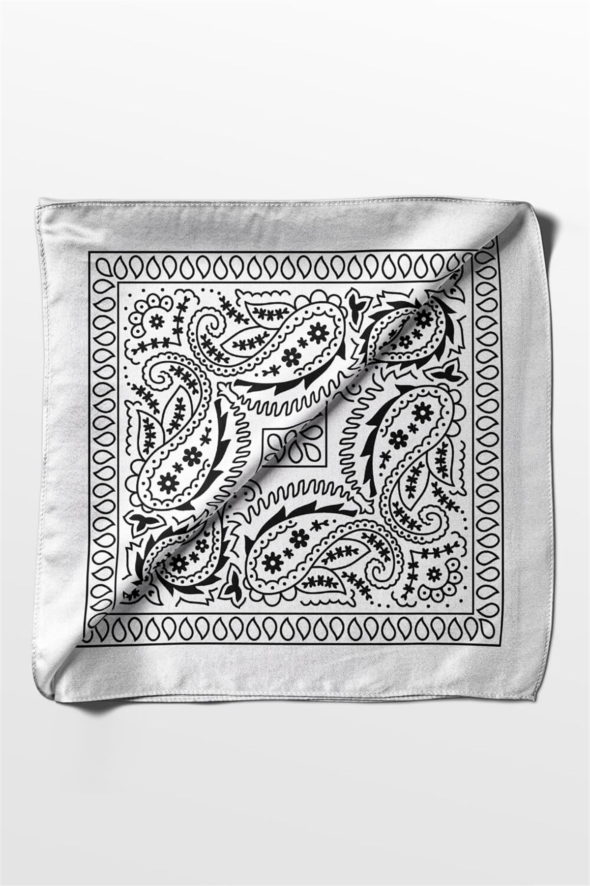 Violla A4 WHITE ŞALLI BANDANA DG12196