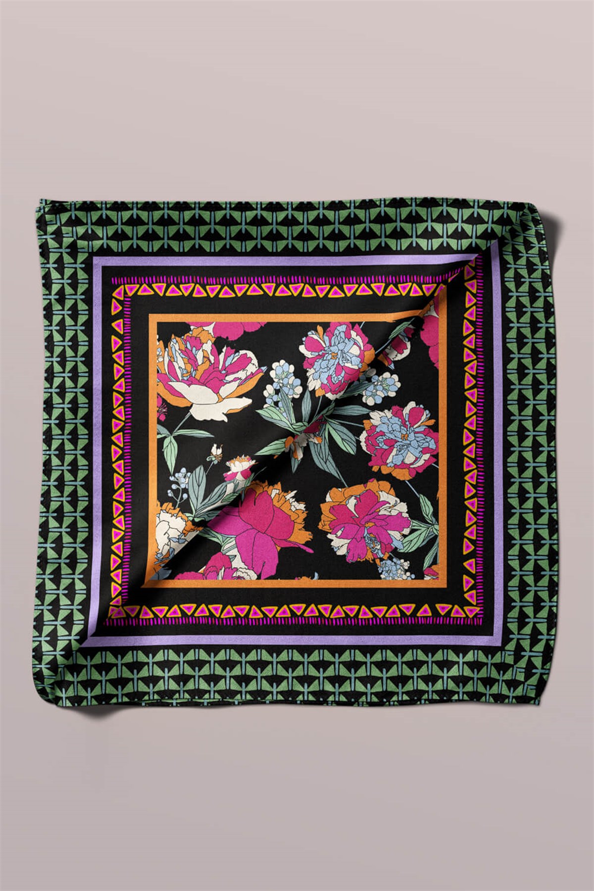Violla Y96 KADIN DESENLİ BANDANA