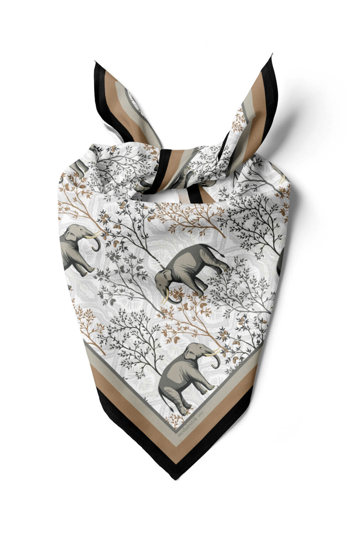 A81 TROPIC FİLLER TASARIMLI BANDANA  DG12030