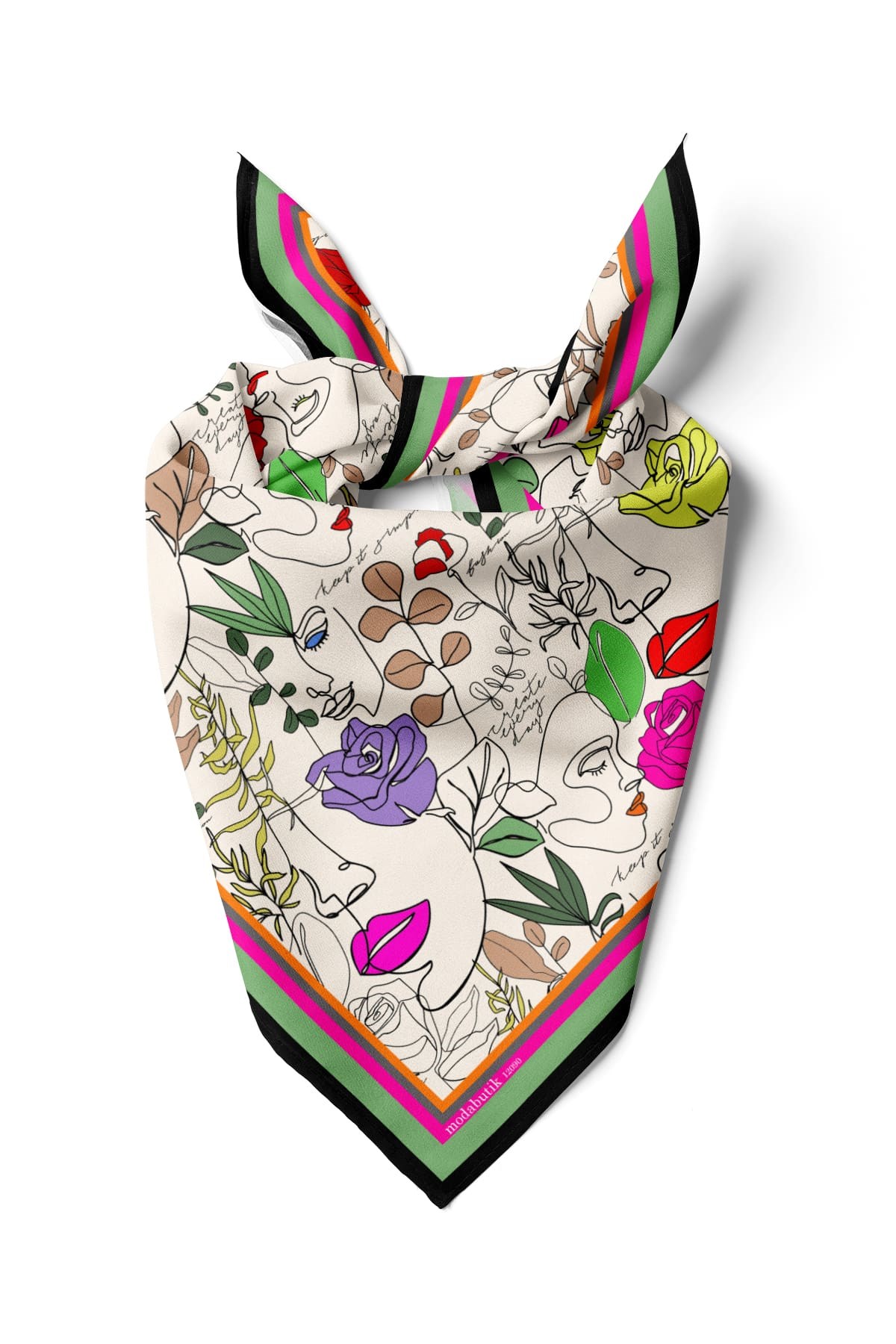 Violla D83 MODERN FACEUP BANDANA DG12090