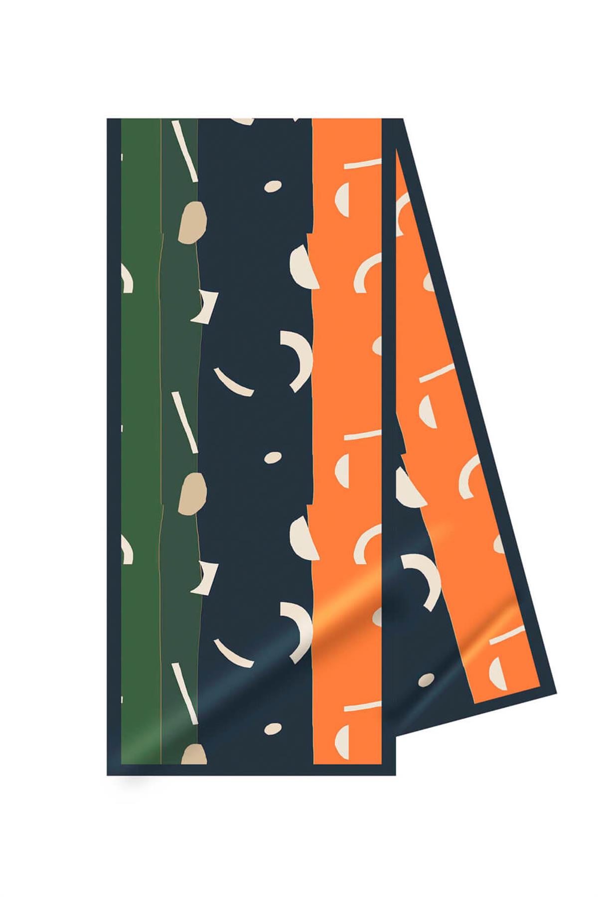 Modabutik Geomtrik Desenli Kadın Fular