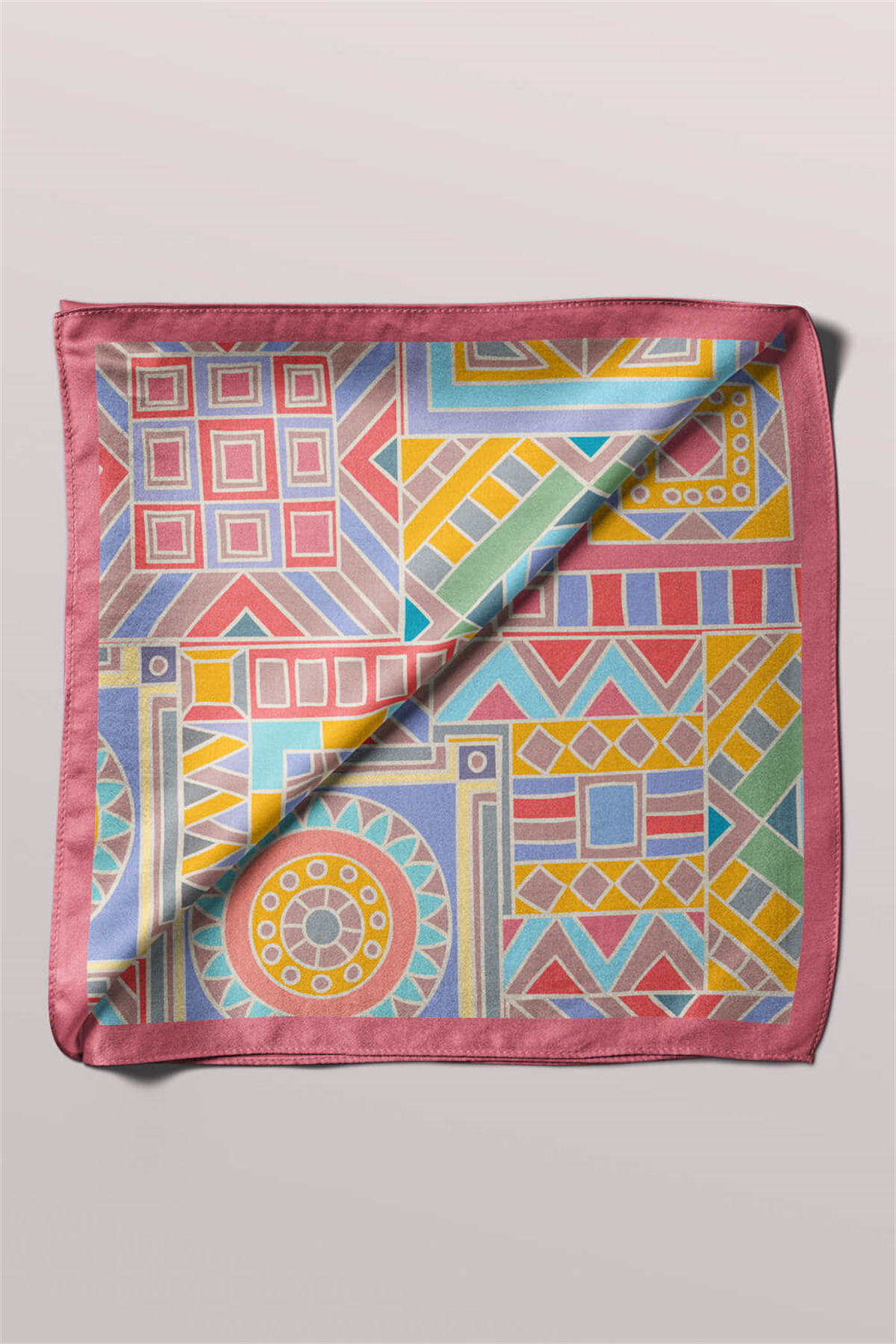 C3 Modabutik Geometrik Desenli Bandana