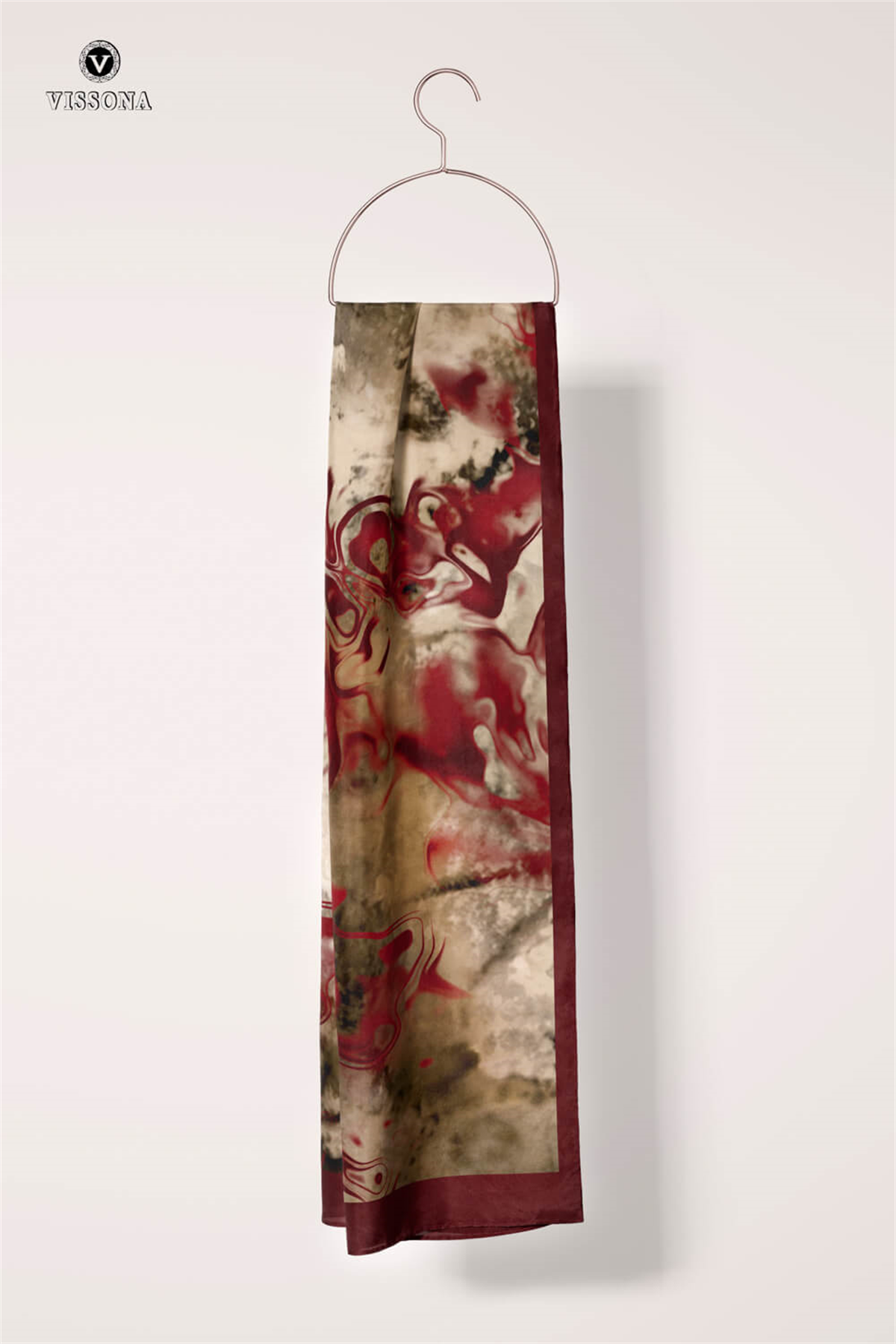 100% Silk Headscarf for Women - 12