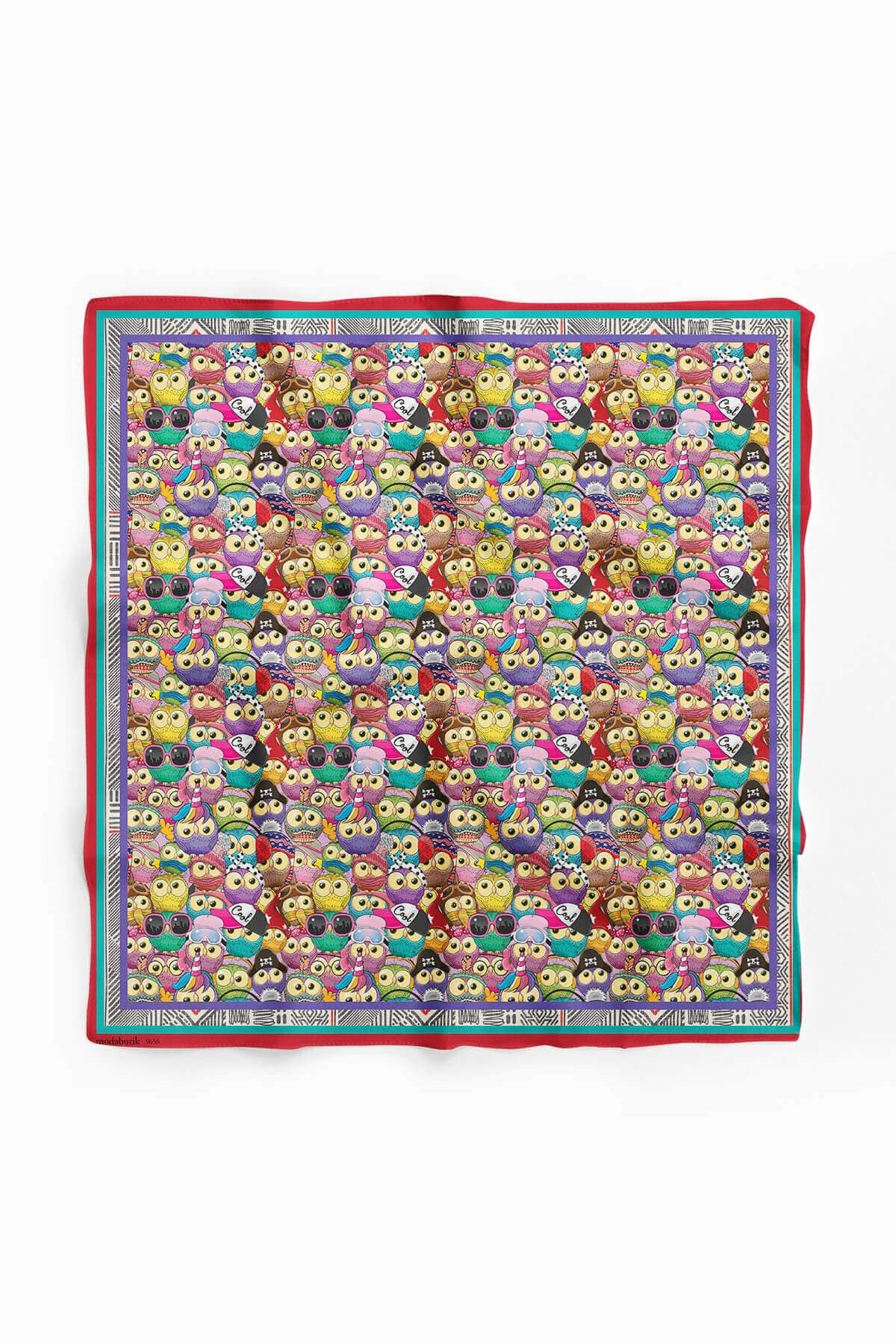 C112 KADIN DESENLİ BANDANA