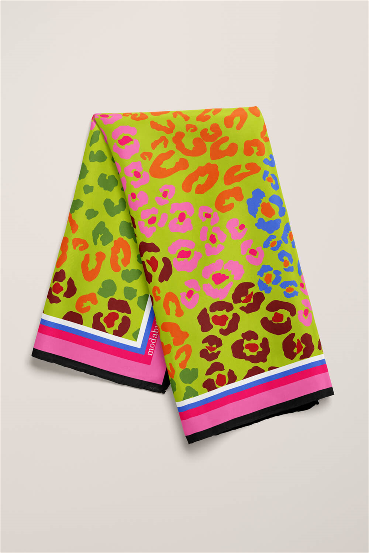 F83 LEOPARD TASARIMLI BANDANA  DG11973