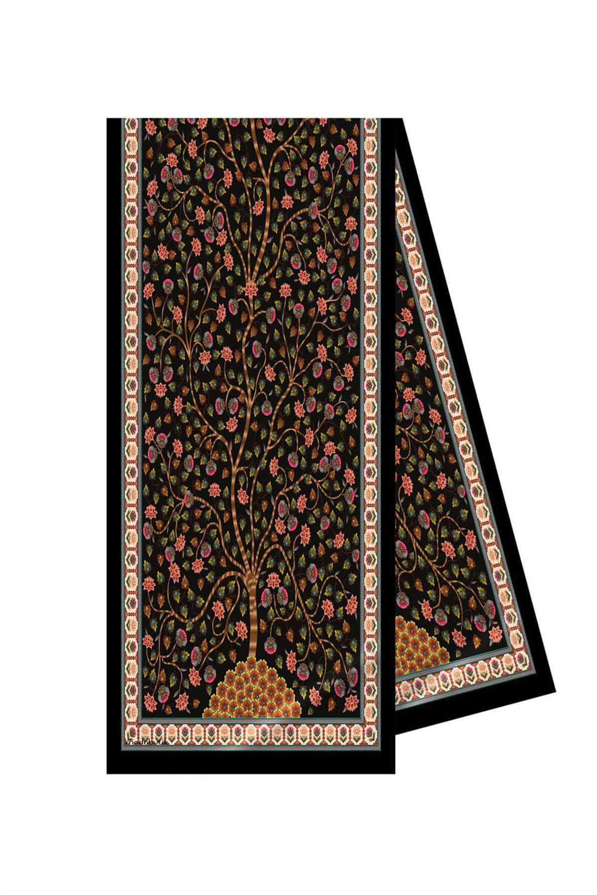 Modabutik Çiçek Desenli Kadın Fular