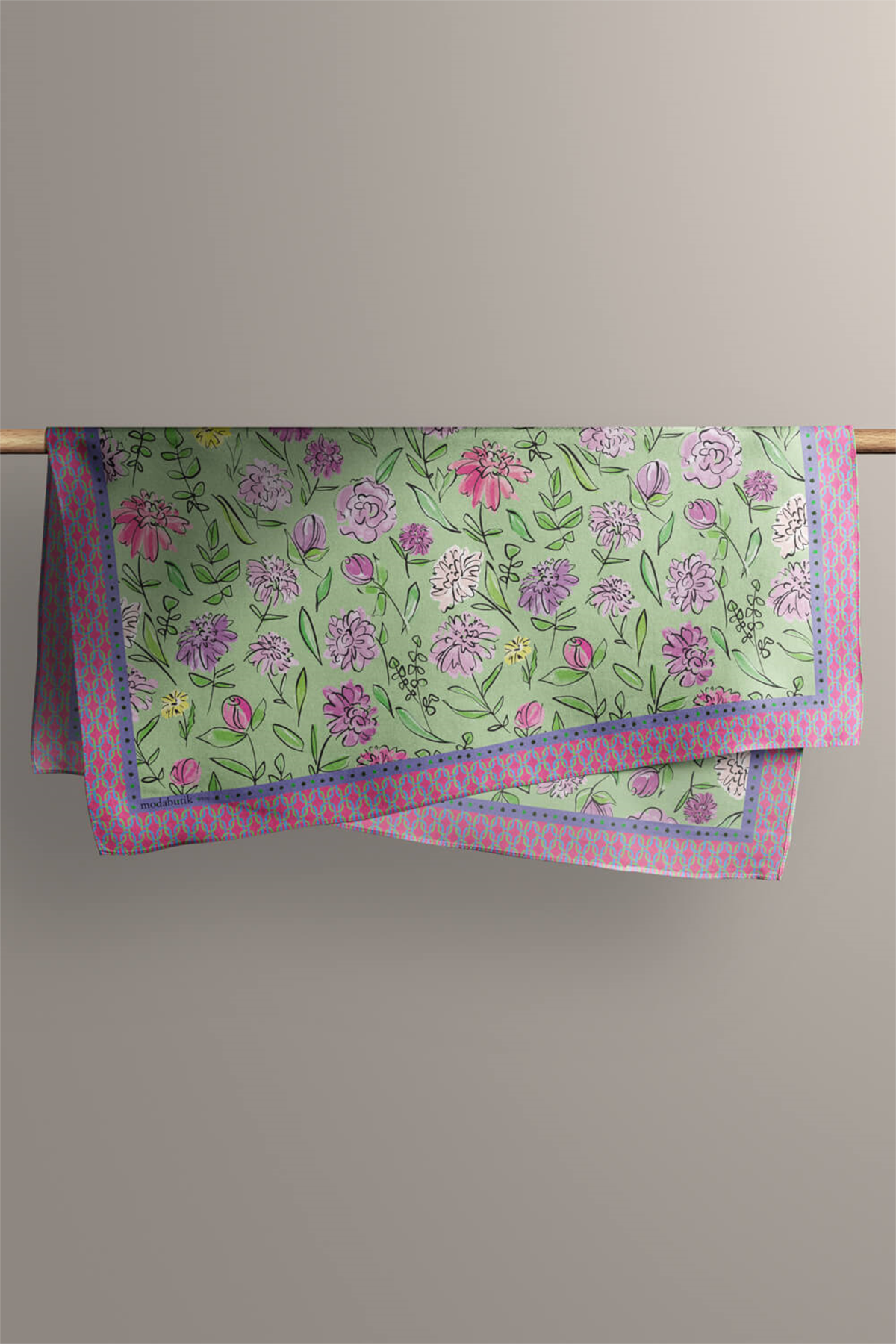 D32 KADIN DESENLİ BANDANA