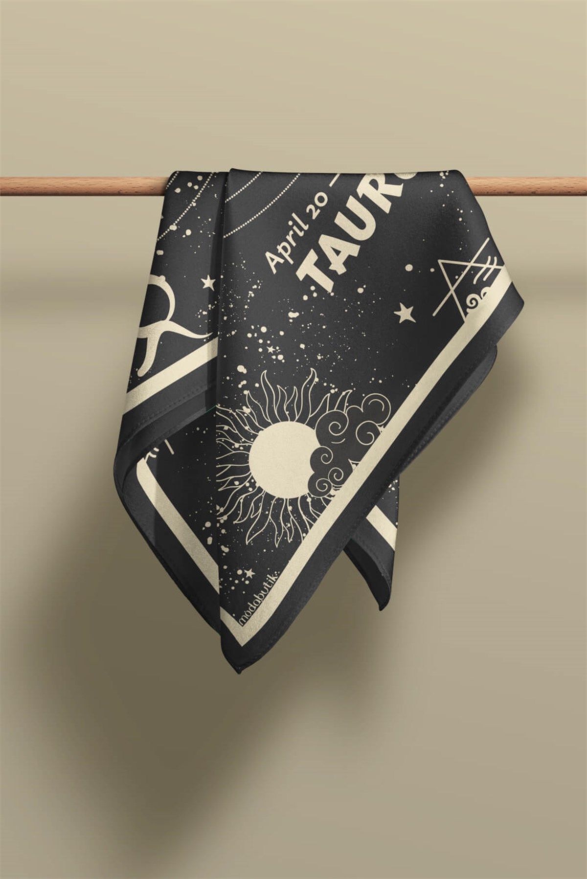 A45 Violla Boğa Burcu Bandana