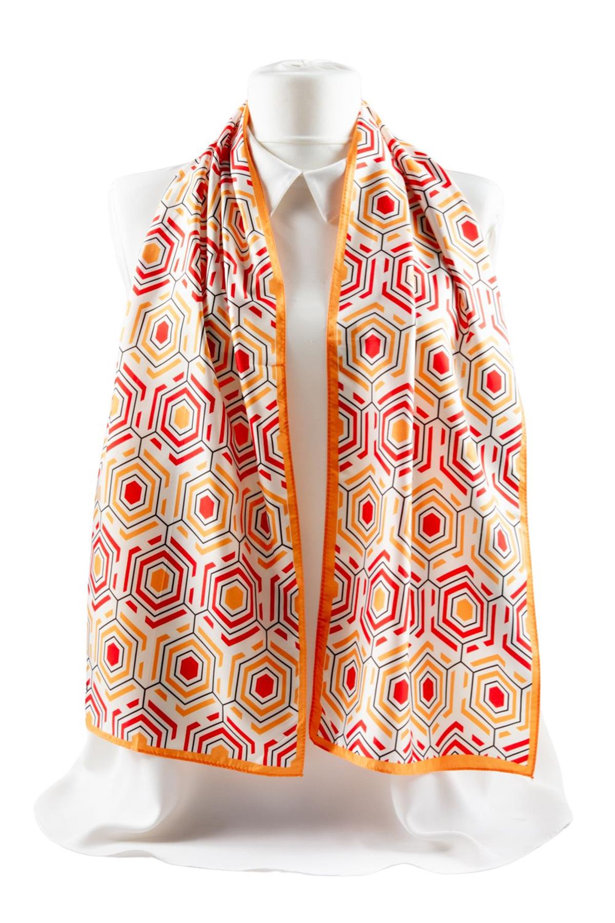 Modabutik Geometri Desenli Fular