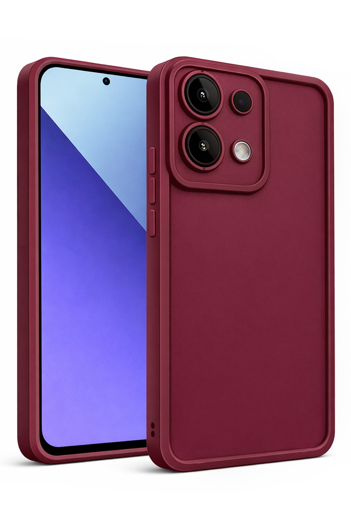 Xiaomi Redmi Note 13 Kılıf – Kamera Çıkıntılı – Mat Silikon Telefon Kılıfı