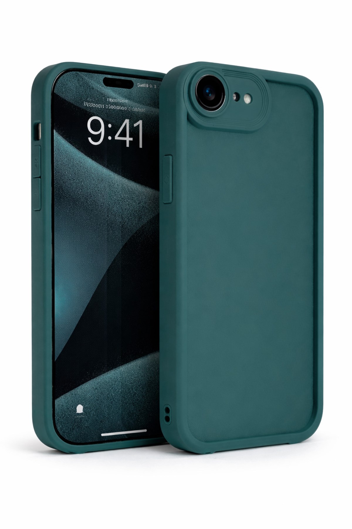 iPhone 16E / 17E Kılıf – Kamera Çıkıntılı – Mat Silikon Telefon Kılıfı