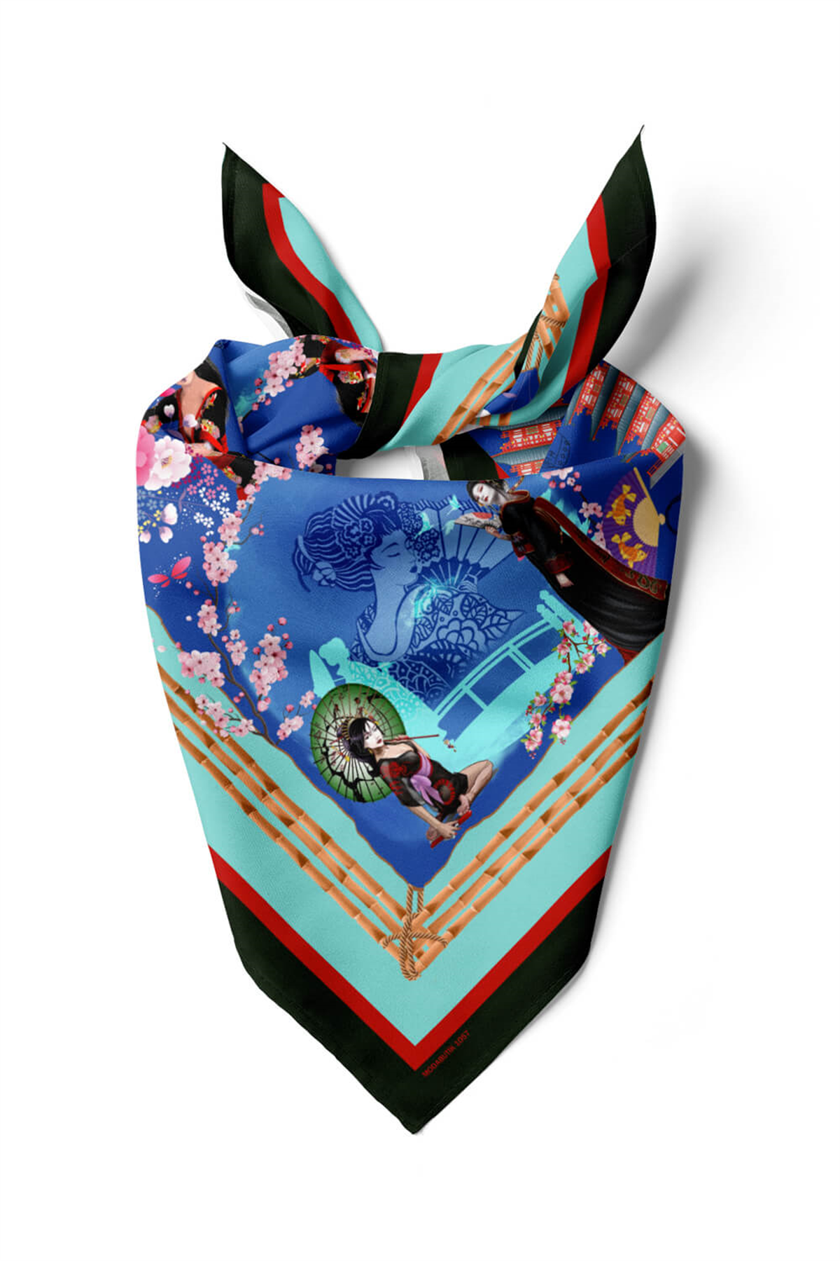 C48 KADIN DESENLİ BANDANA