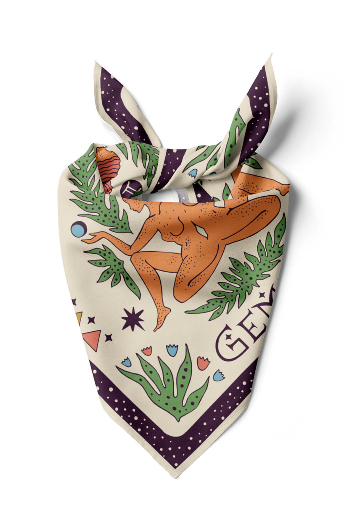 B37 Modabutik İkizler Burcu Bandana