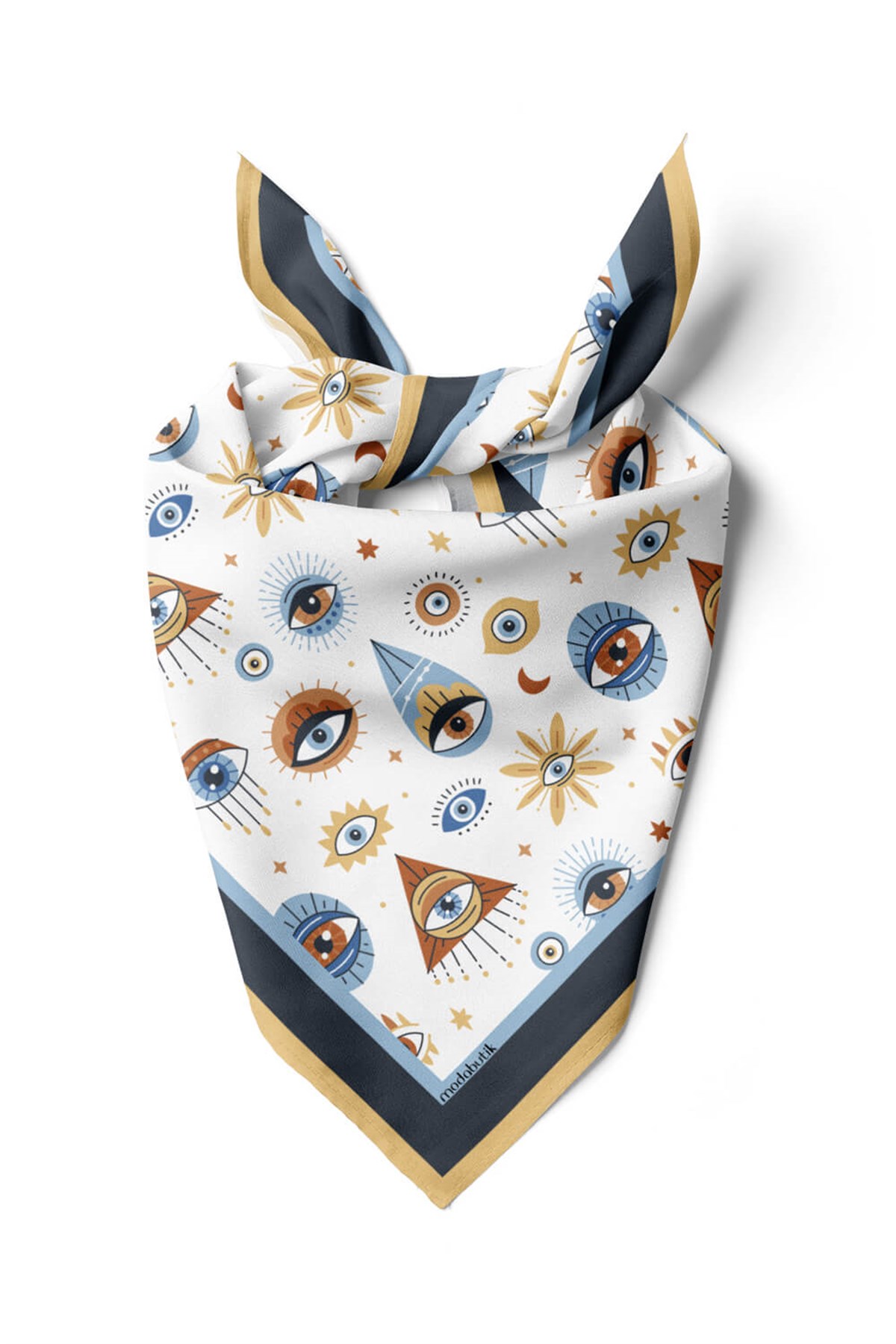 Z67 Violla Göz Desenli Bandana