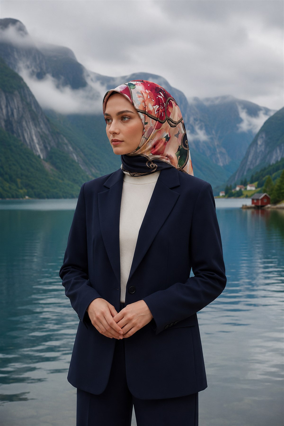 Twill İpek Eşarp