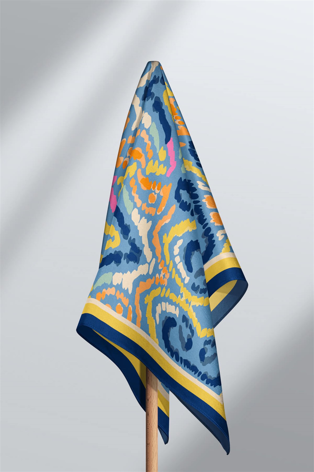 A52 Violla Geometrik Desenli Bandana