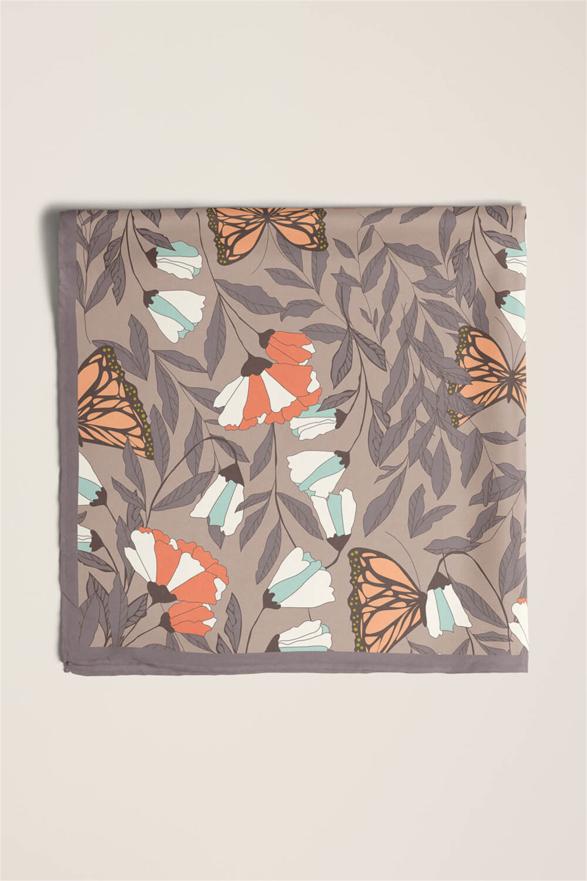 Z26 Modabutik Kelebek Desenli Bandana