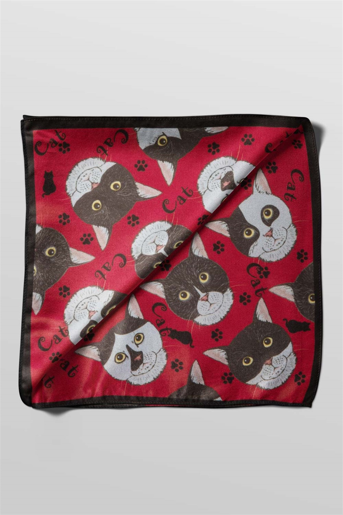 B67 Modabutik Köpek Bandanası Kırmızı 50x50