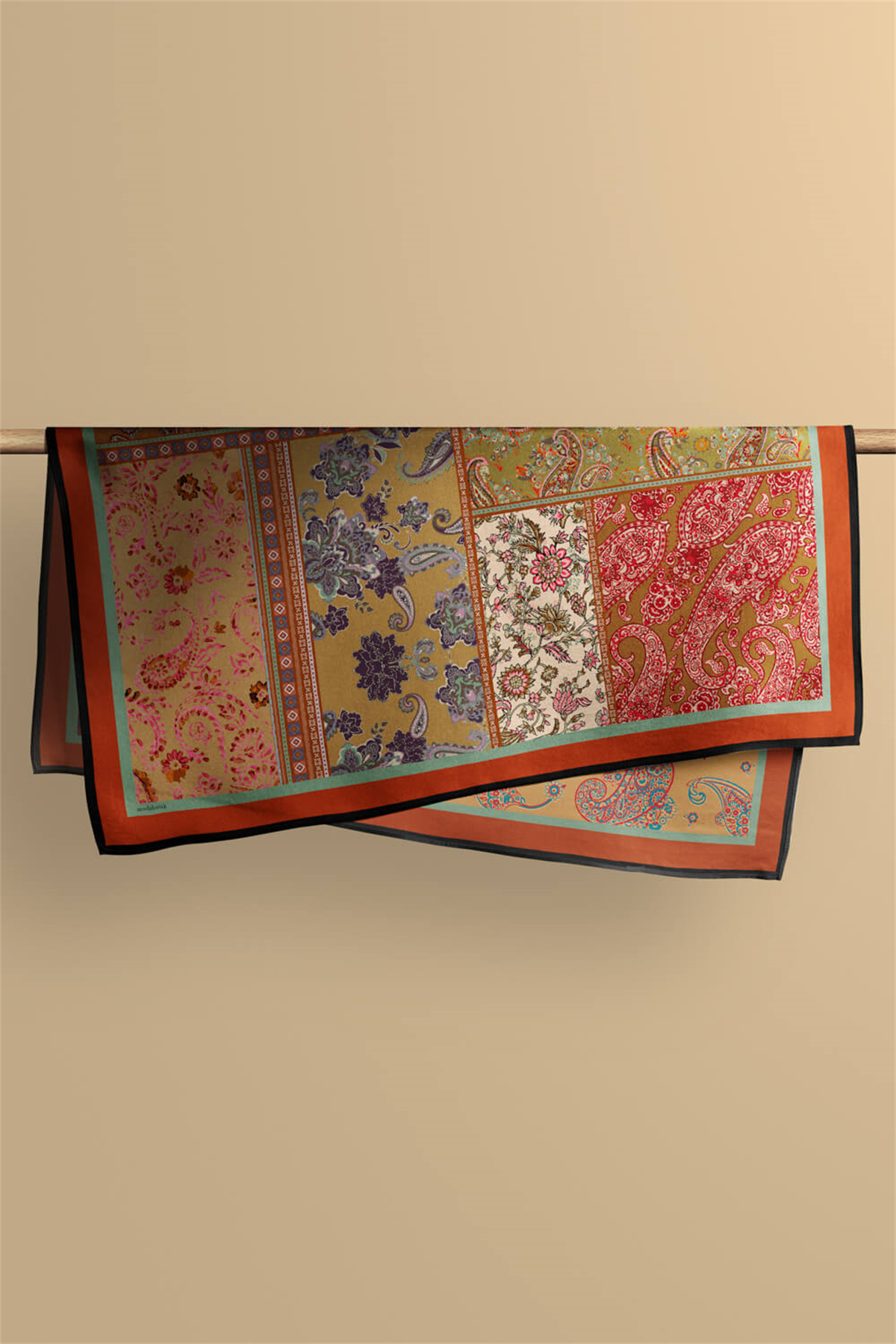 ETNIK ŞALLI BANDANA DG12175