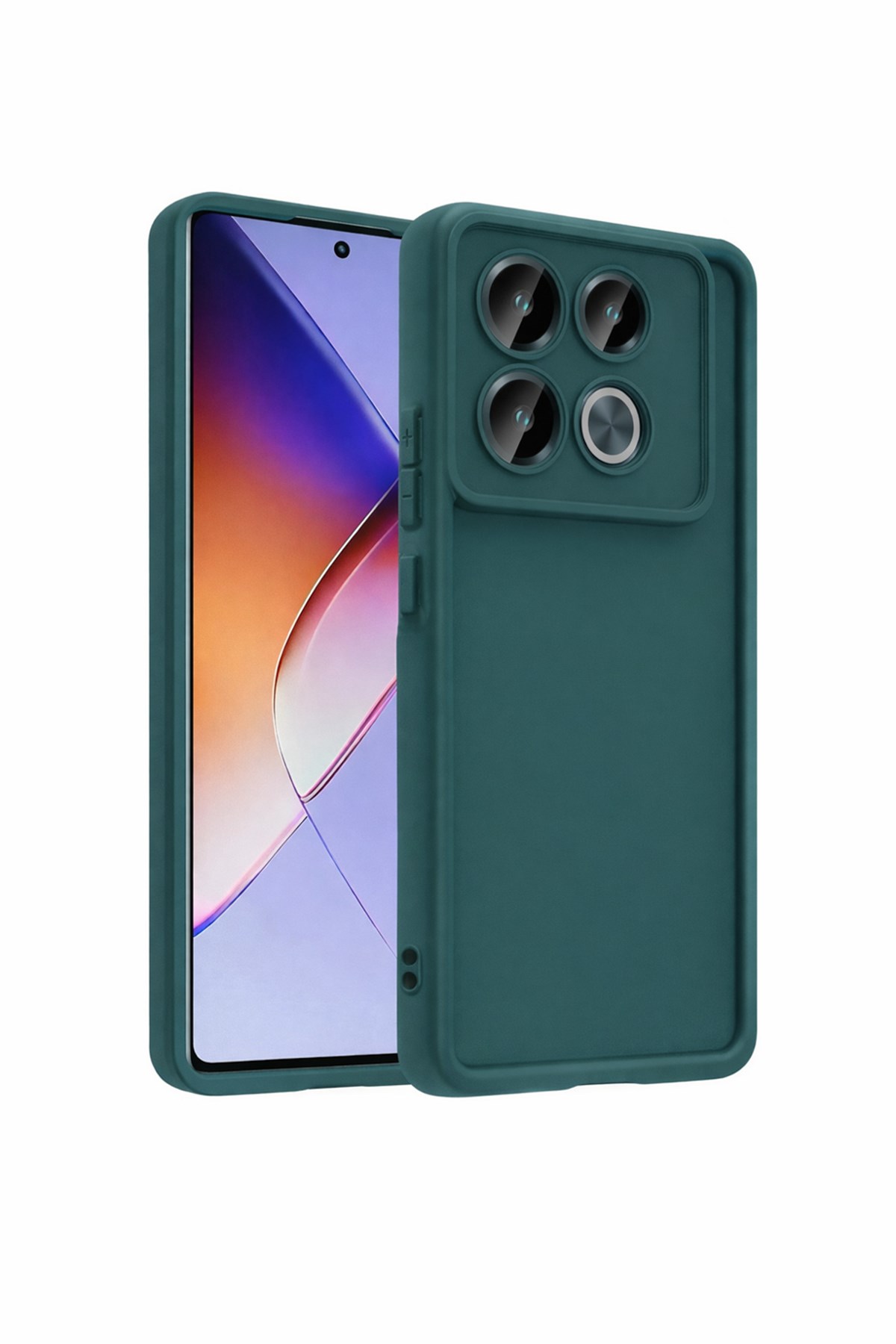 infinix Note30Pro / 4G Kılıf – Kamera Çıkıntılı – Mat Silikon Telefon Kılıfı