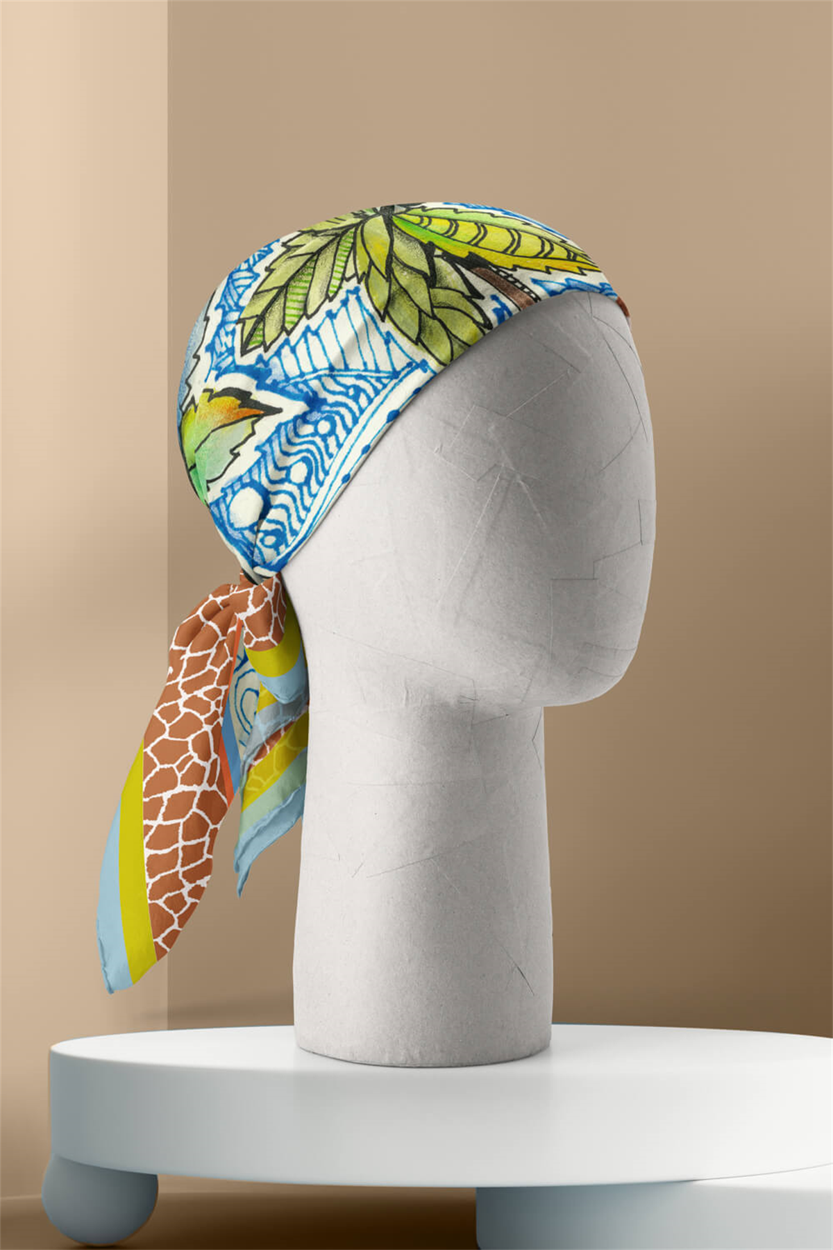 H33 KADIN DESEN BANDANA DG571