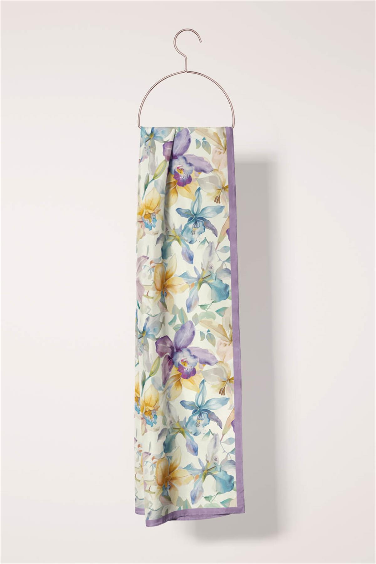 Modabutik Çiçek Desenli Fular