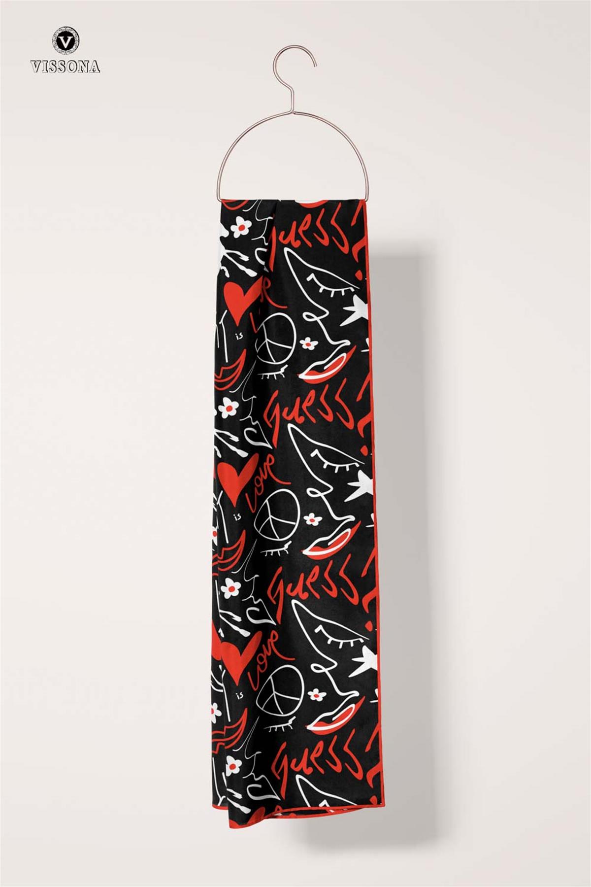 Vissona Love İpek Fular