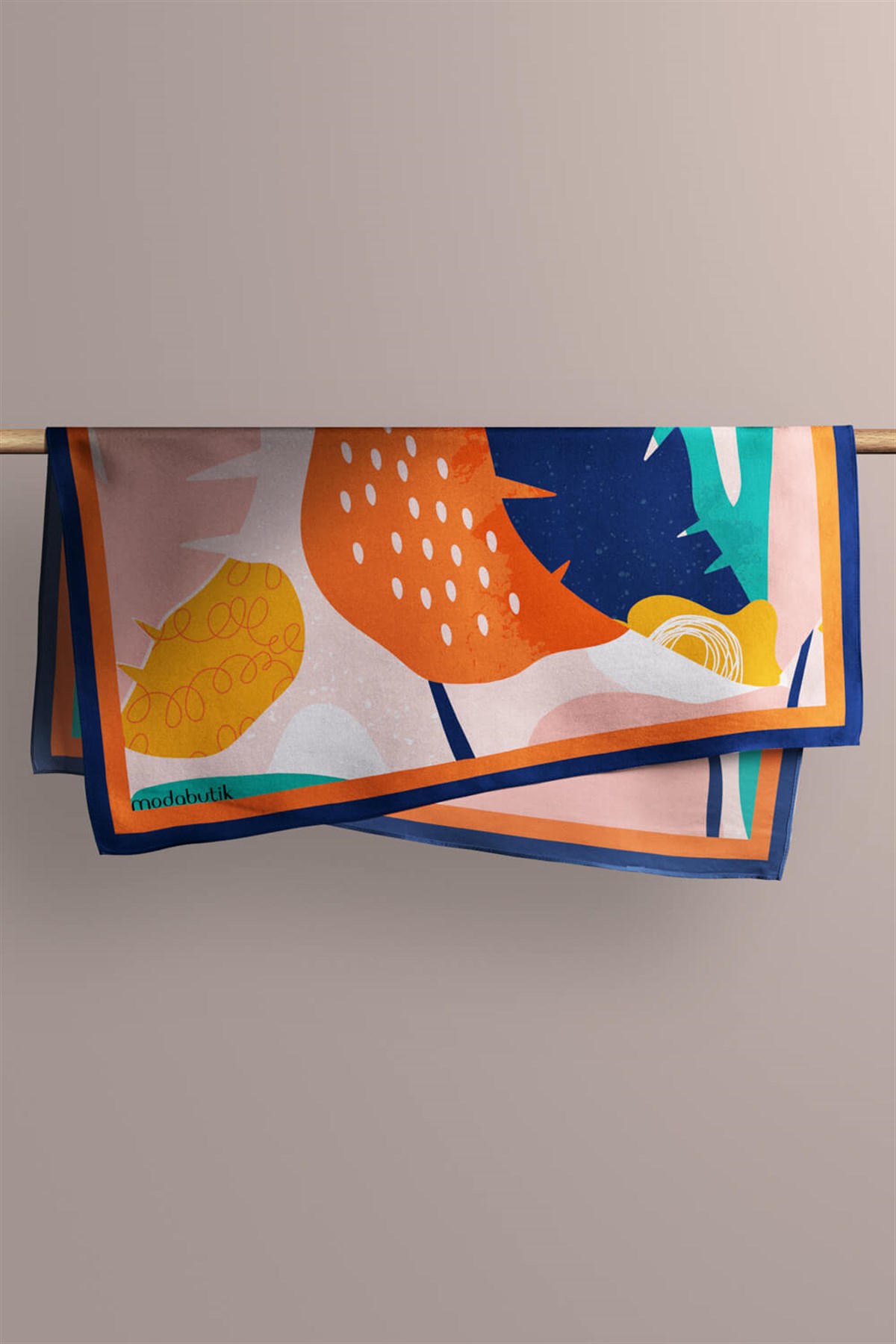 Violla Geometri Deseni Bandana