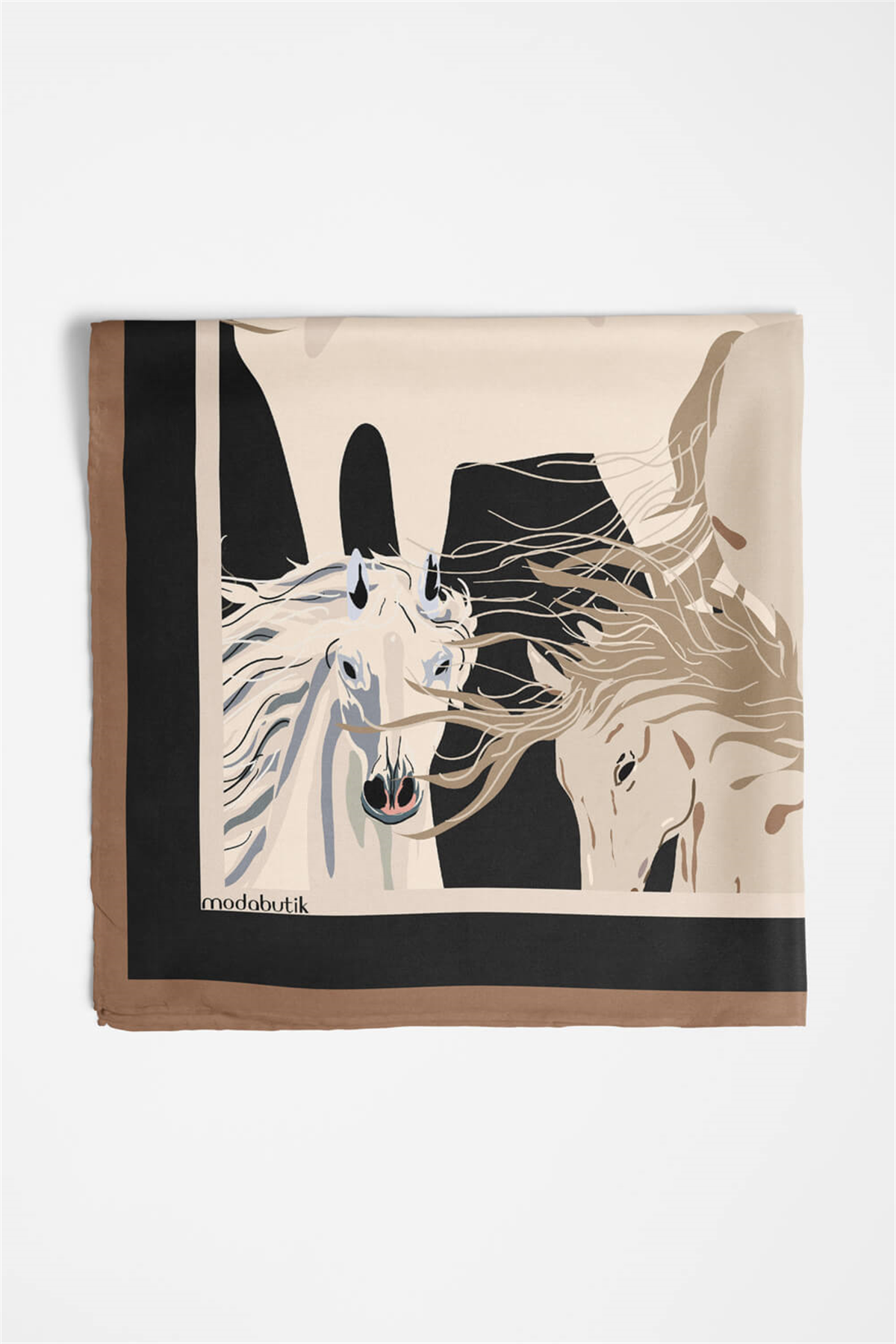 Modabutik At Desenli Bandana