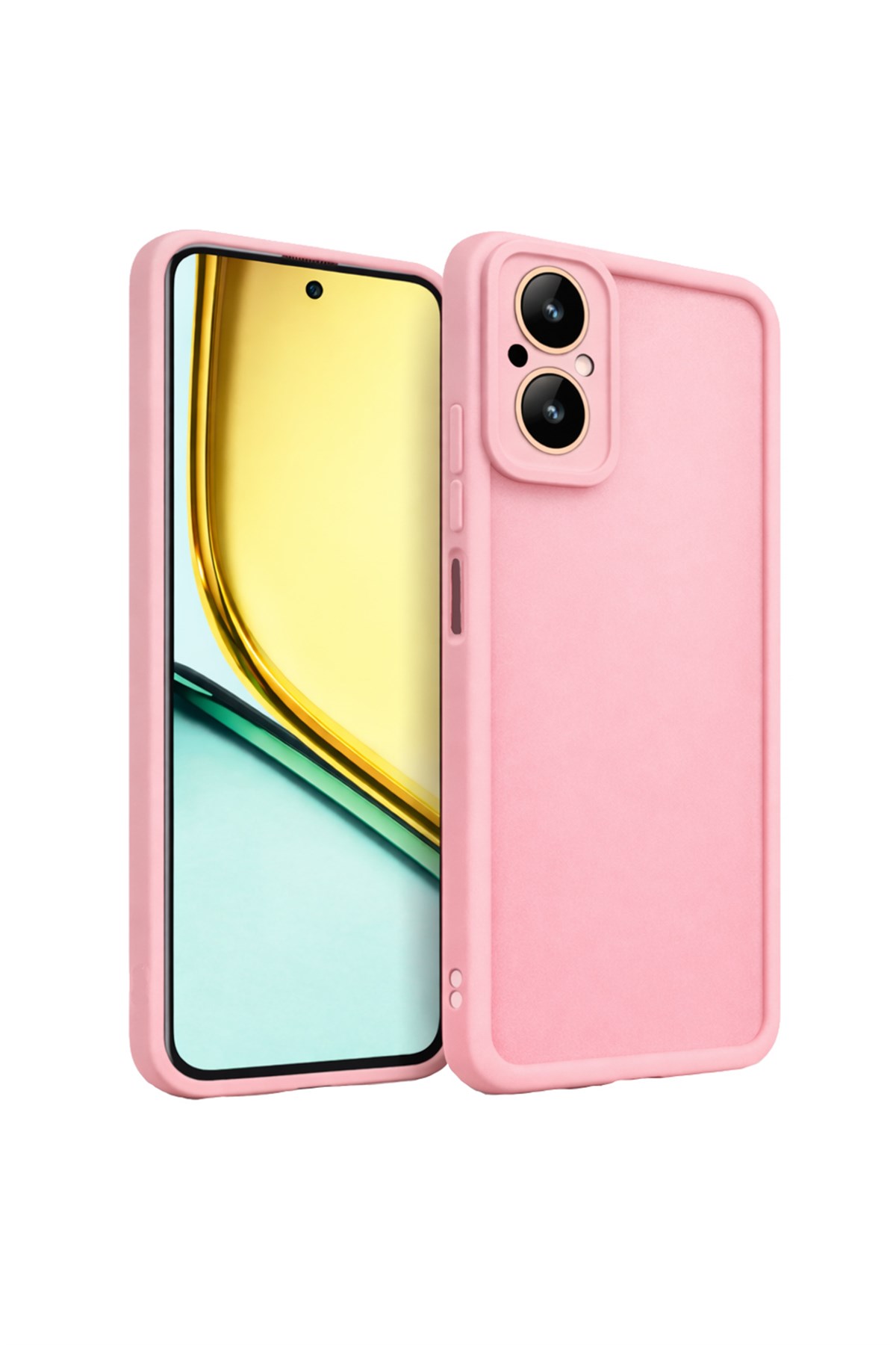 Realme C67 / Realme 12 Lite Kılıf – Kamera Çıkıntılı – Mat Silikon Telefon Kılıfı