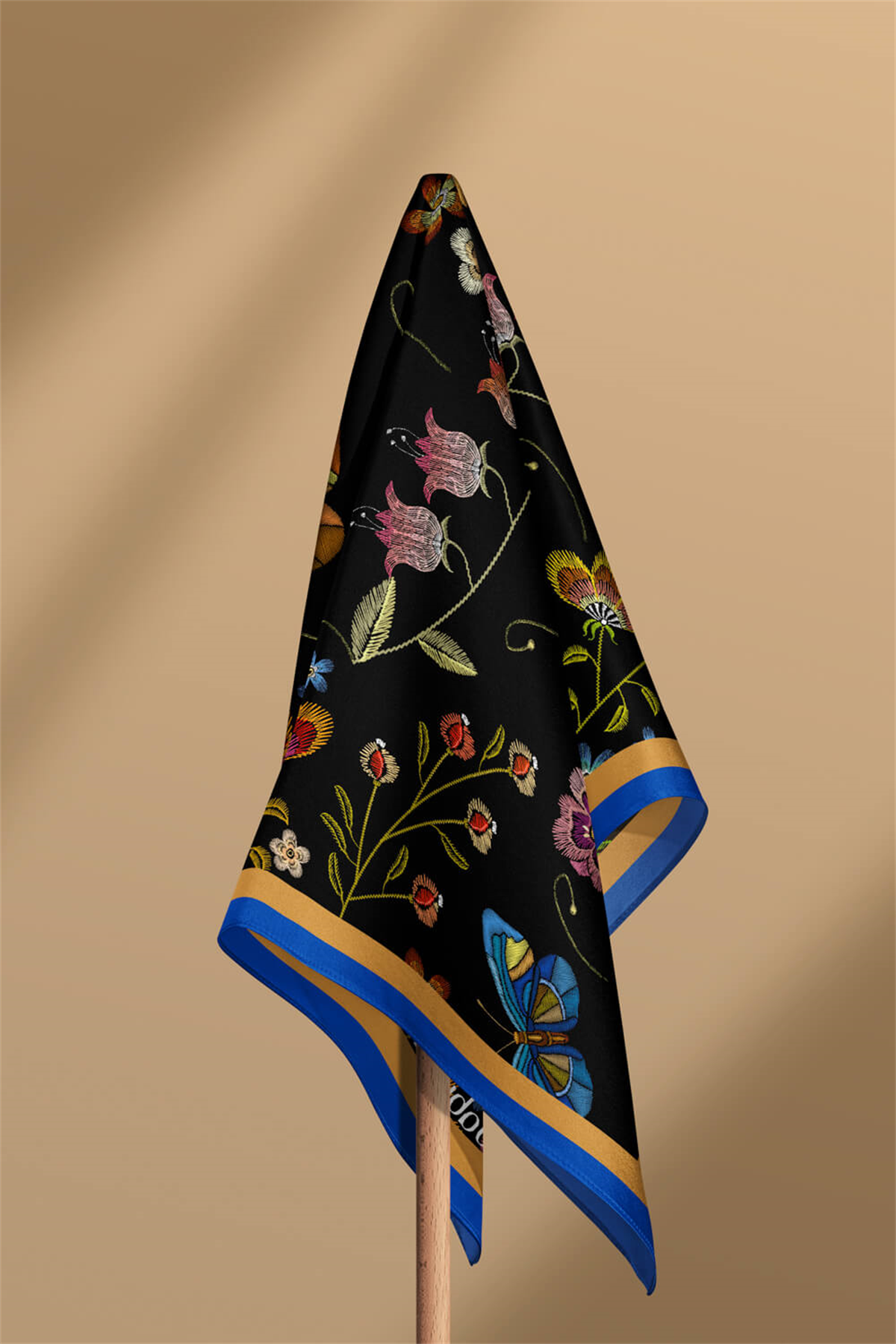 Z55 Modabutik Kelebek Desenli Bandana